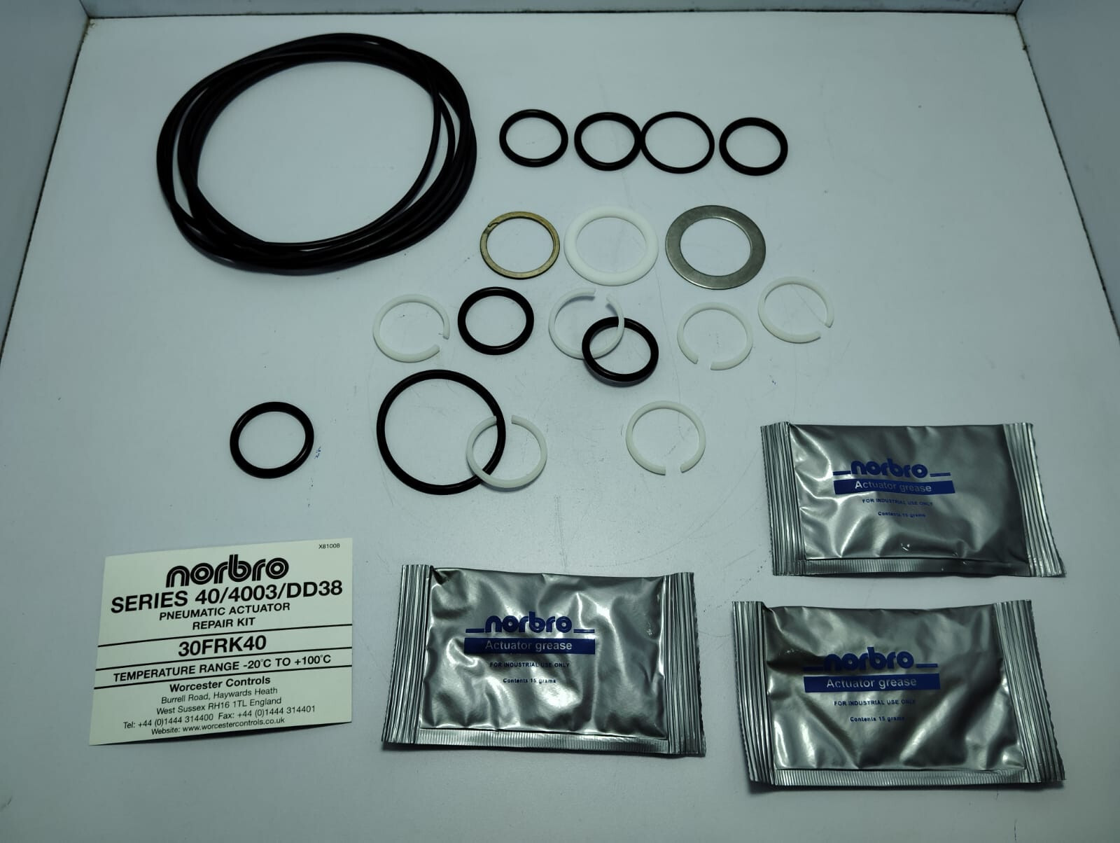 Norbro 30FRK40 Actuator Repair Kit.