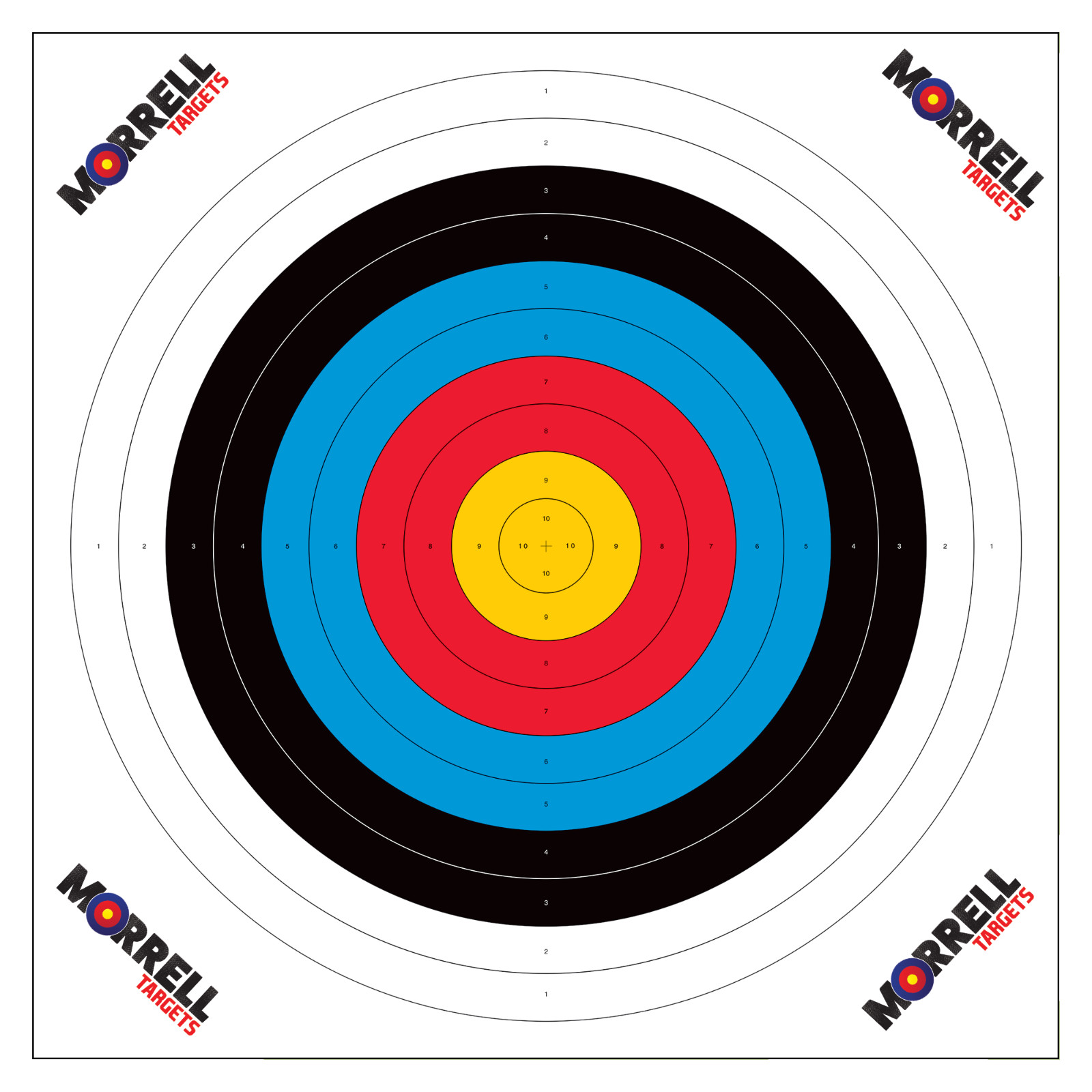 Morrell 80 CM Paper Face Target 100 pack