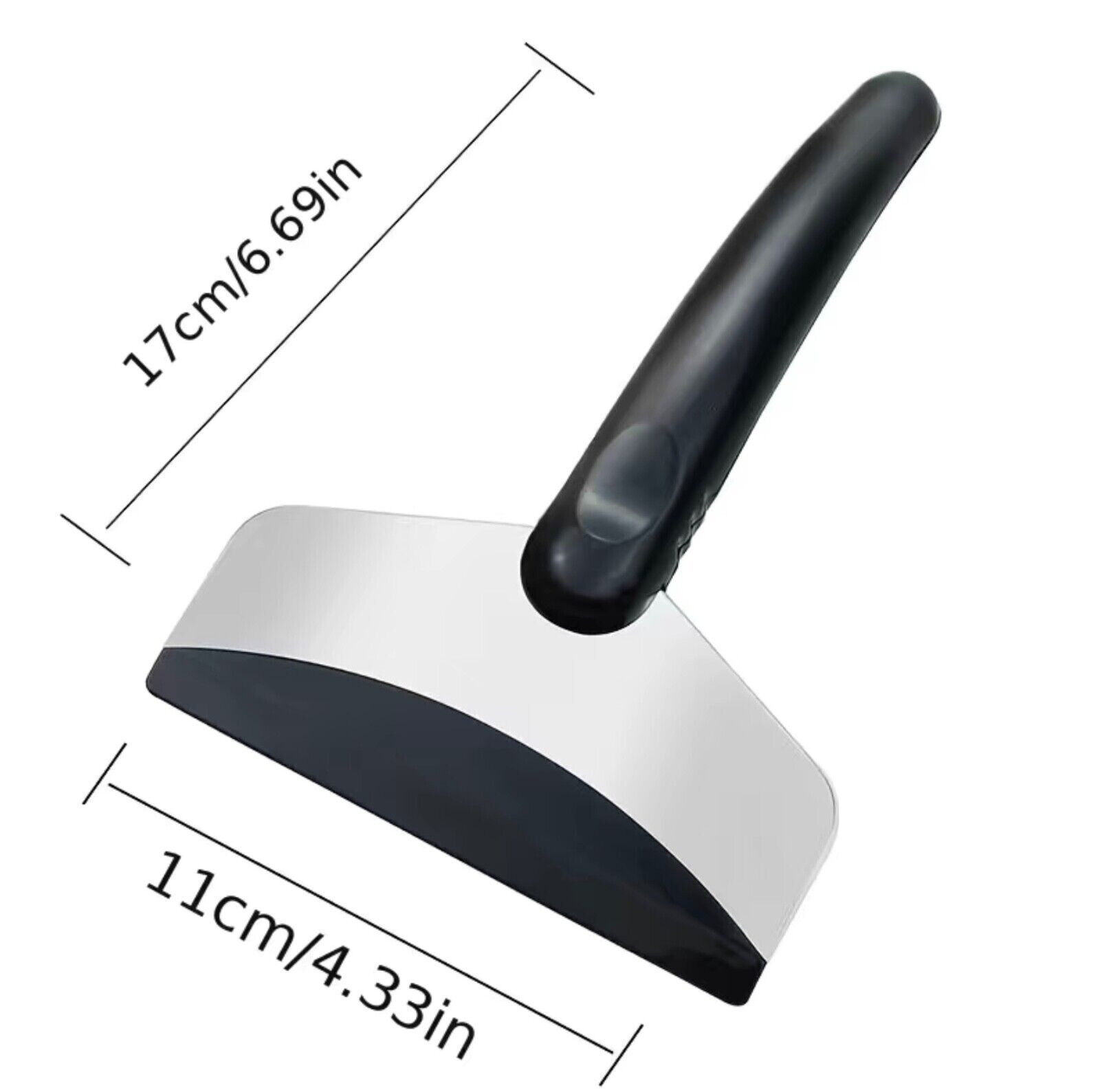 Car Window Windshield Ice Scraper Comfort Grip Handle Frost Clean Windscreen