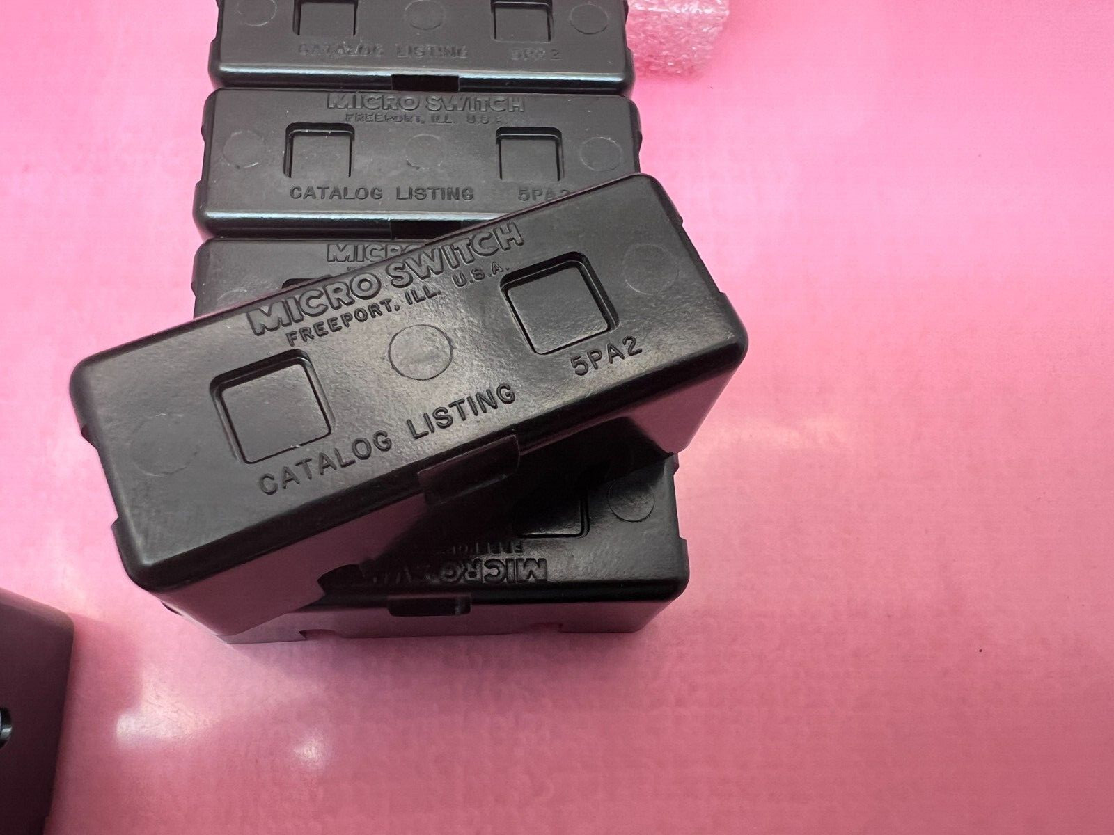 5PA2 MICROSWITCH Switch Cover, About 49.4mm X 17.6mm X 20.5mm Inside Dimensions