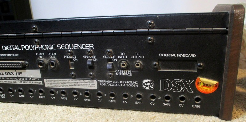 Oberheim DSX Digital Polyphonic Sequencer Vintage Rare