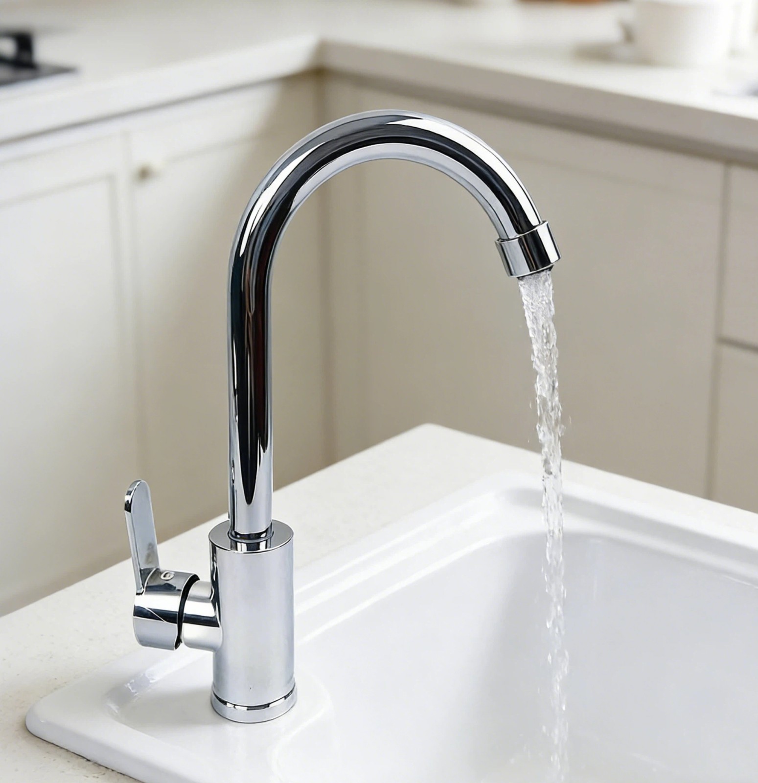 ABS/Stainless RV Mobile Home Bathroom Kitchen Basin Sink Faucet Mixer Sprayer