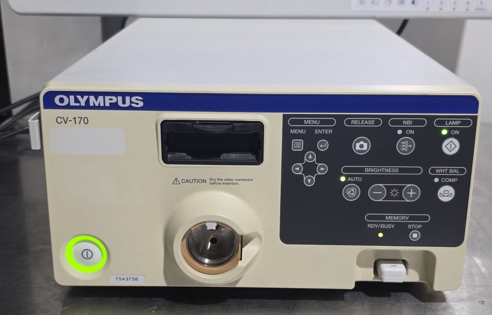 Olympus CV-170 Video Processor and Light Source