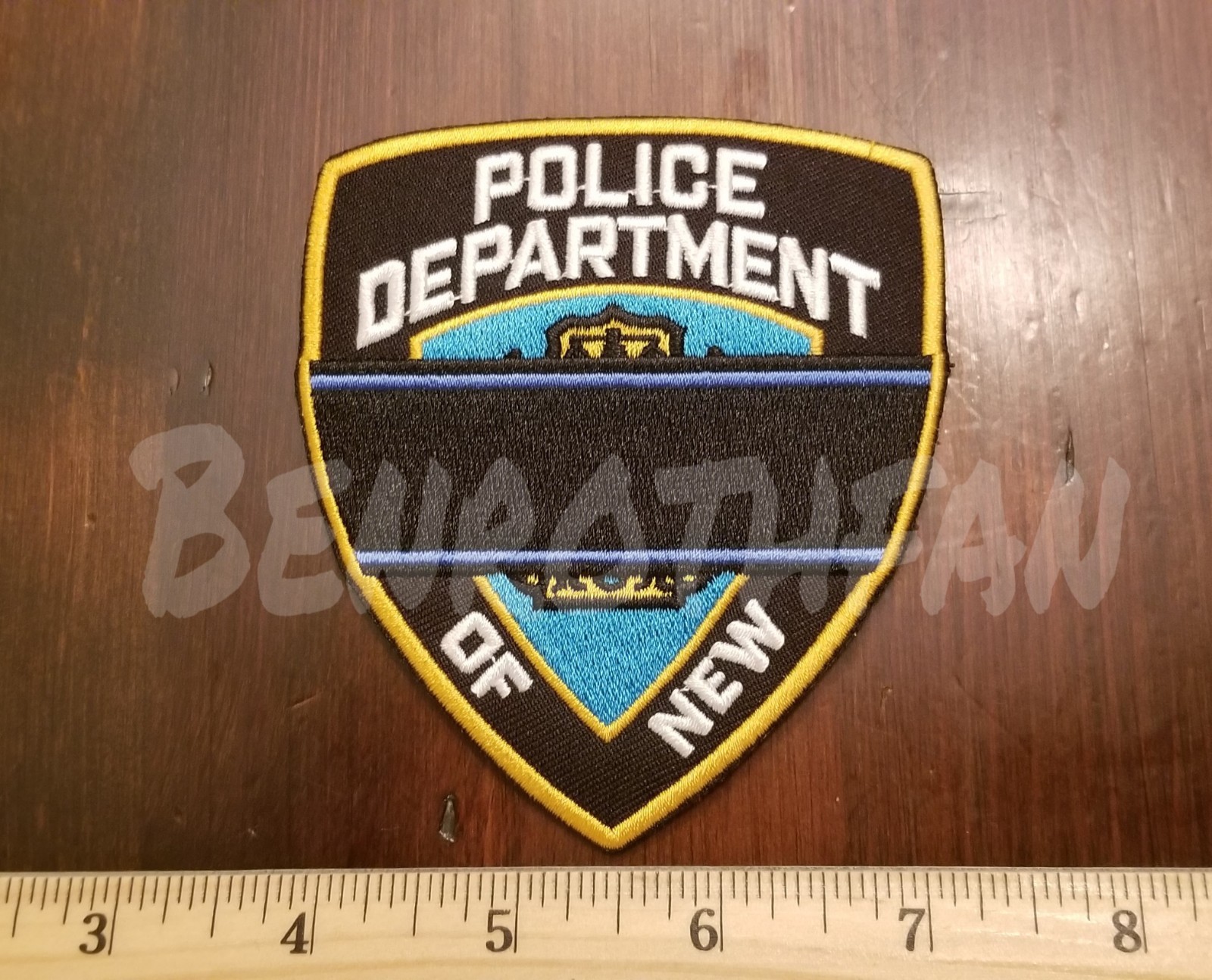Police Officer Memorial Patch collectible RARE law enforcement support cop
