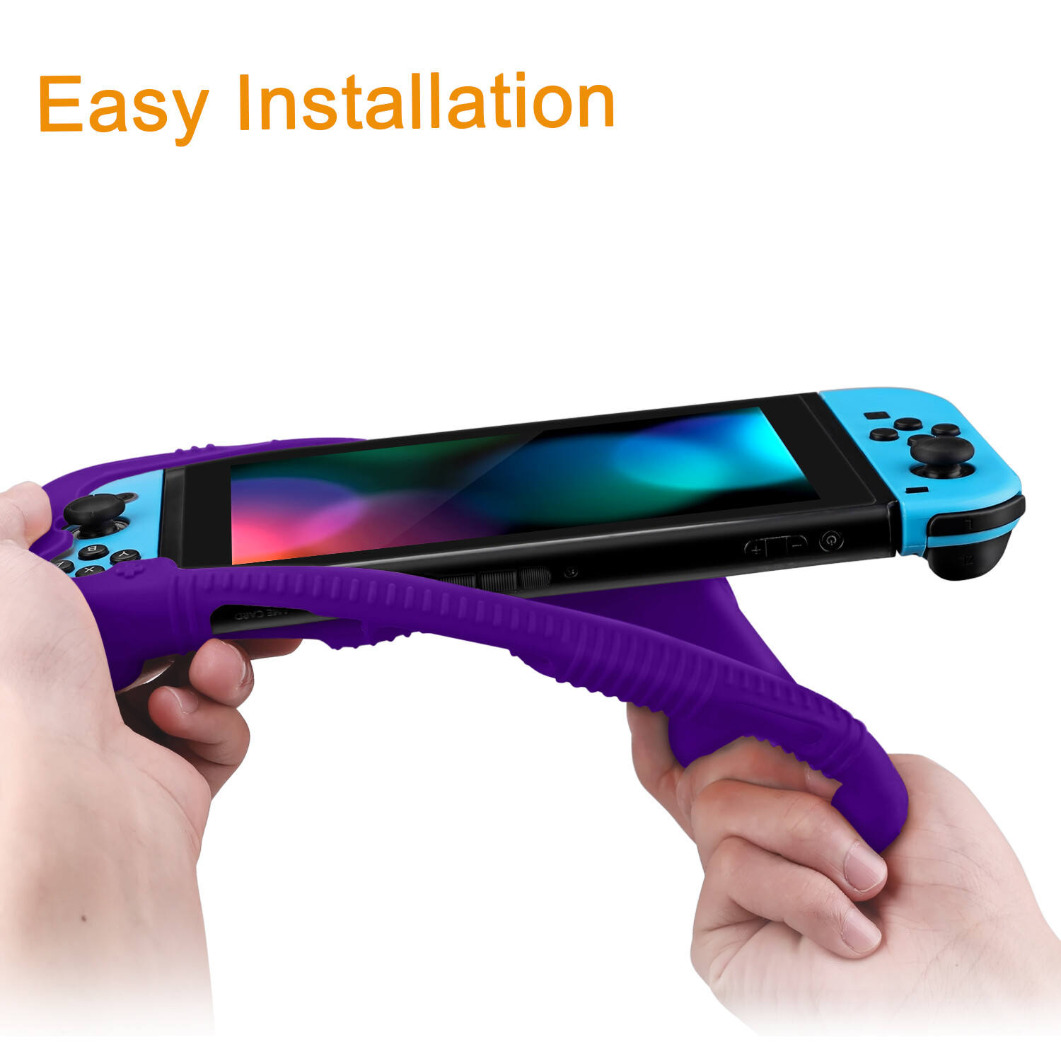 For Nintendo Switch Console Joy-Con Silicone Case Soft Shock Proof Grip Cover