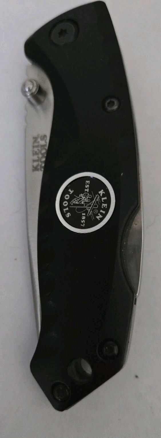 Klein Tools 44142 Compact Pocket Knife with Pocket Clip Great Condition