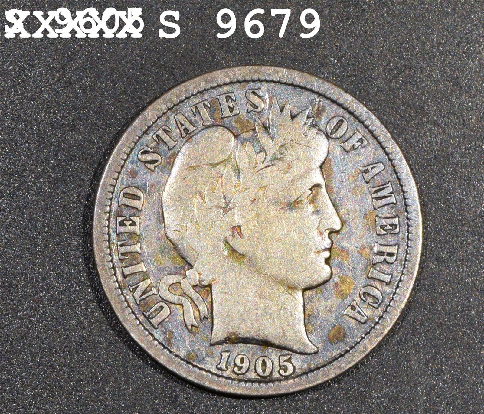 1905-O "Micro o" Barber Dime "Fine" *Free S/H After 1st Item*