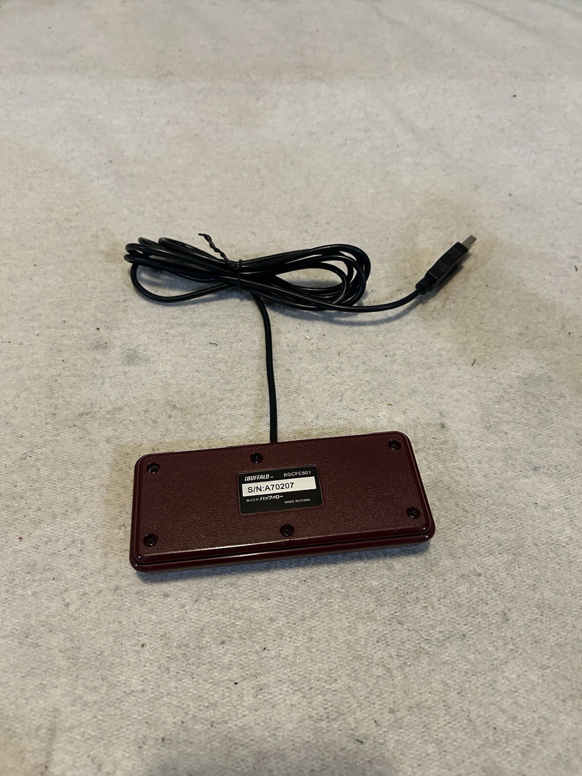 Ibuffalo Usb Connection 8-Button Gamepad Bgcfc801 UNTESTED
