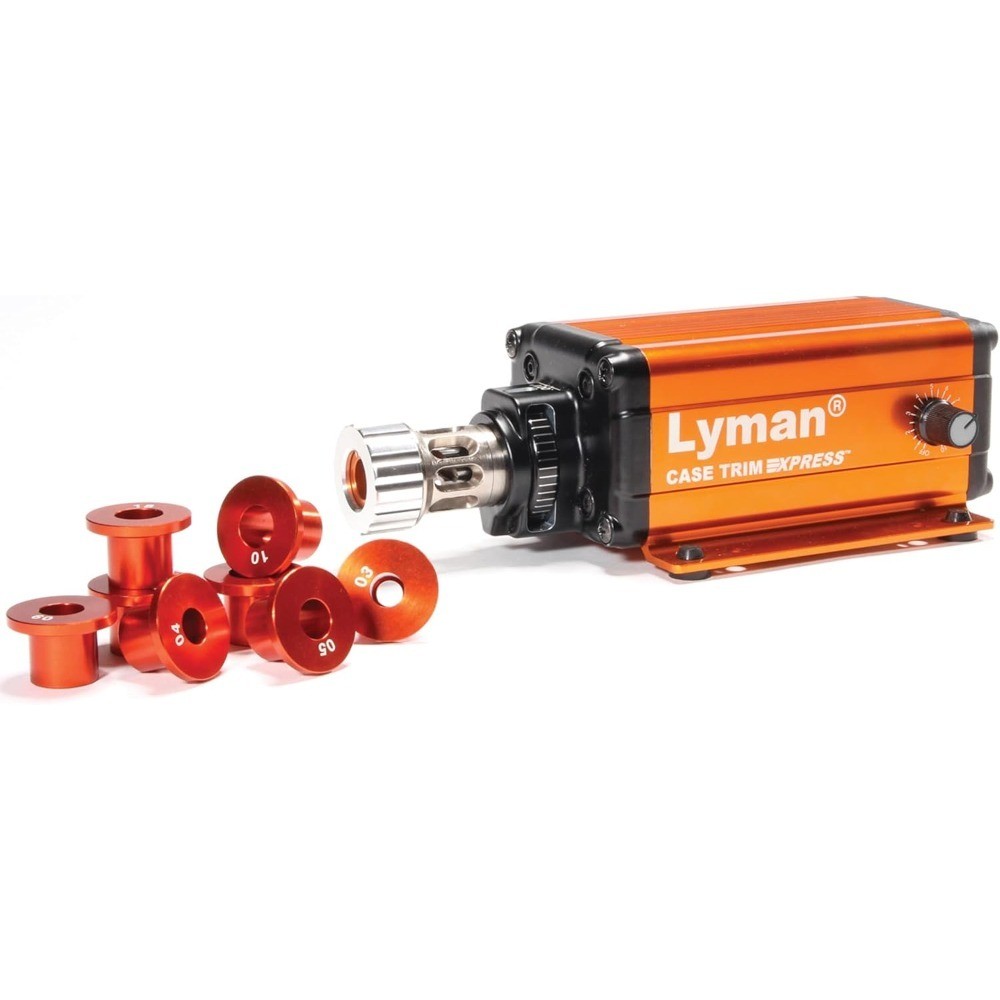 Precision Case Trimmer for Reloading with 3-Way Cutter Head Quick Adjustable