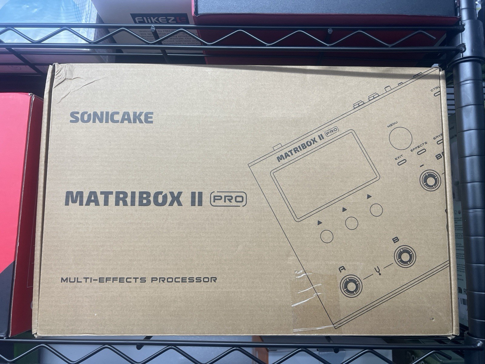 SONICAKE Matribox II Pro Guitar Bass Modeling IR Cabinets Expression Pedal FX