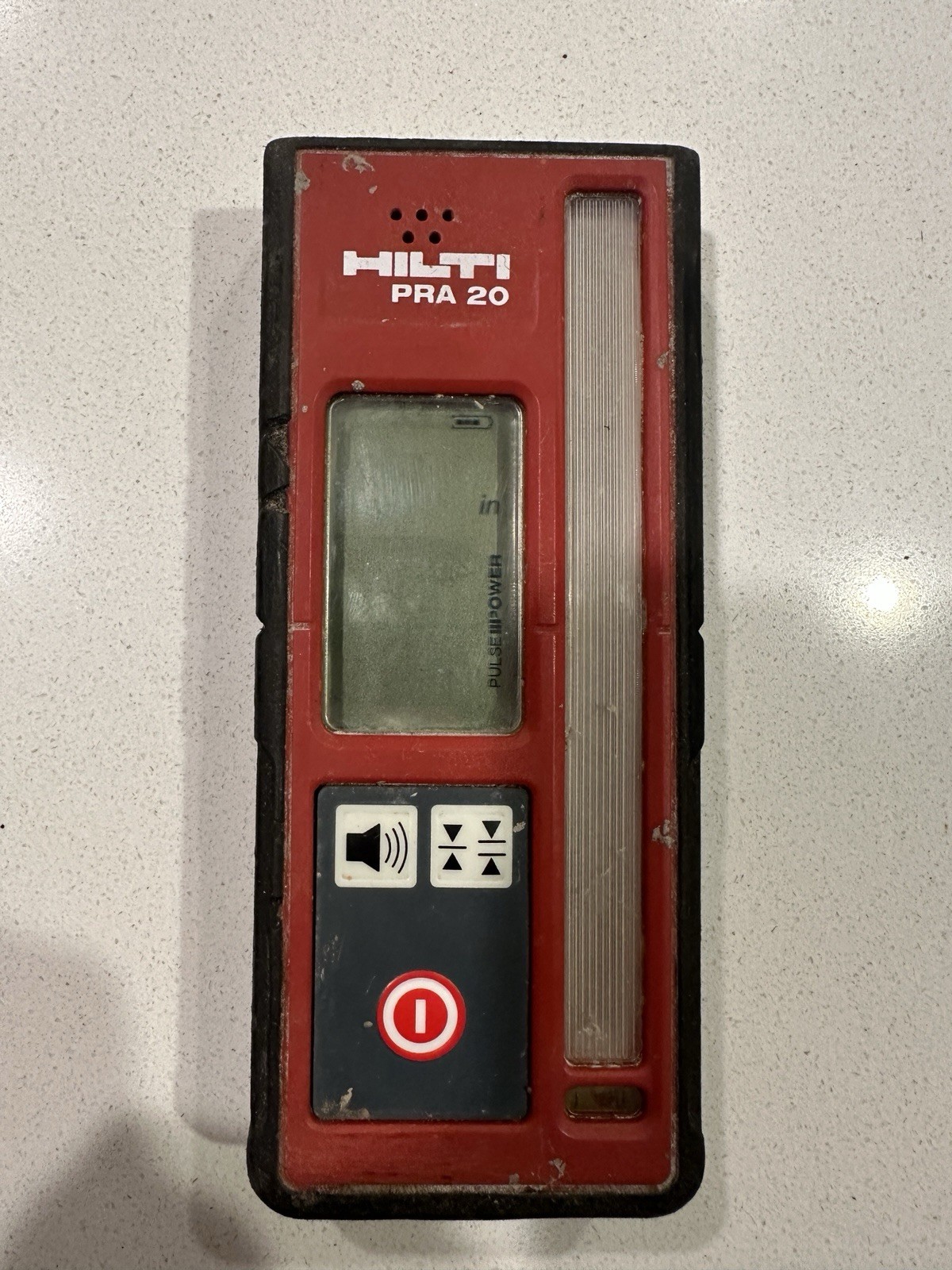 HILTI PRA20 LASER RECEIVER Exterior Laser PRA 20 PR2 Rotary Red Receiver