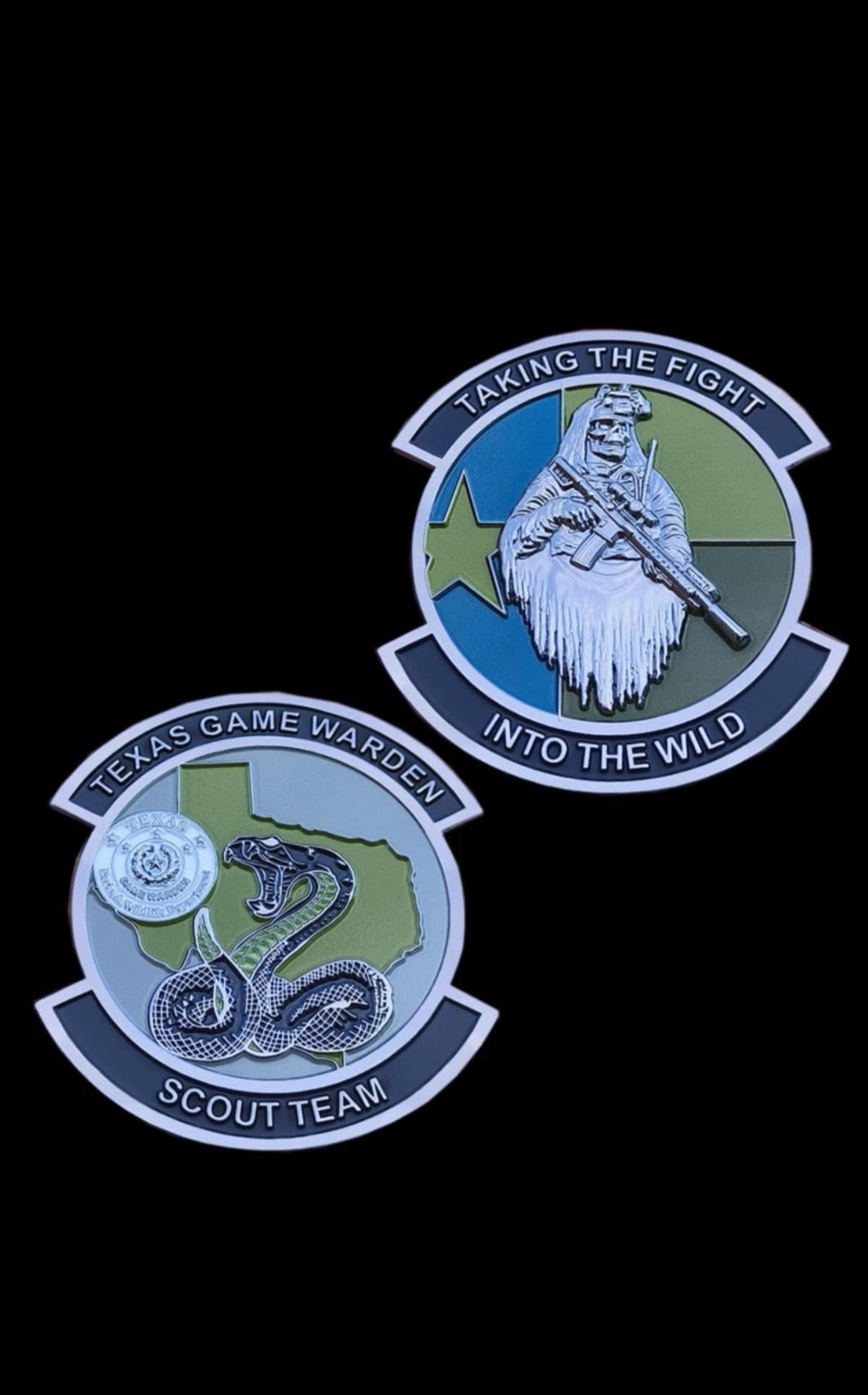 **Texas Game Warden Scout Team** Challenge Coin Limited to Only 200