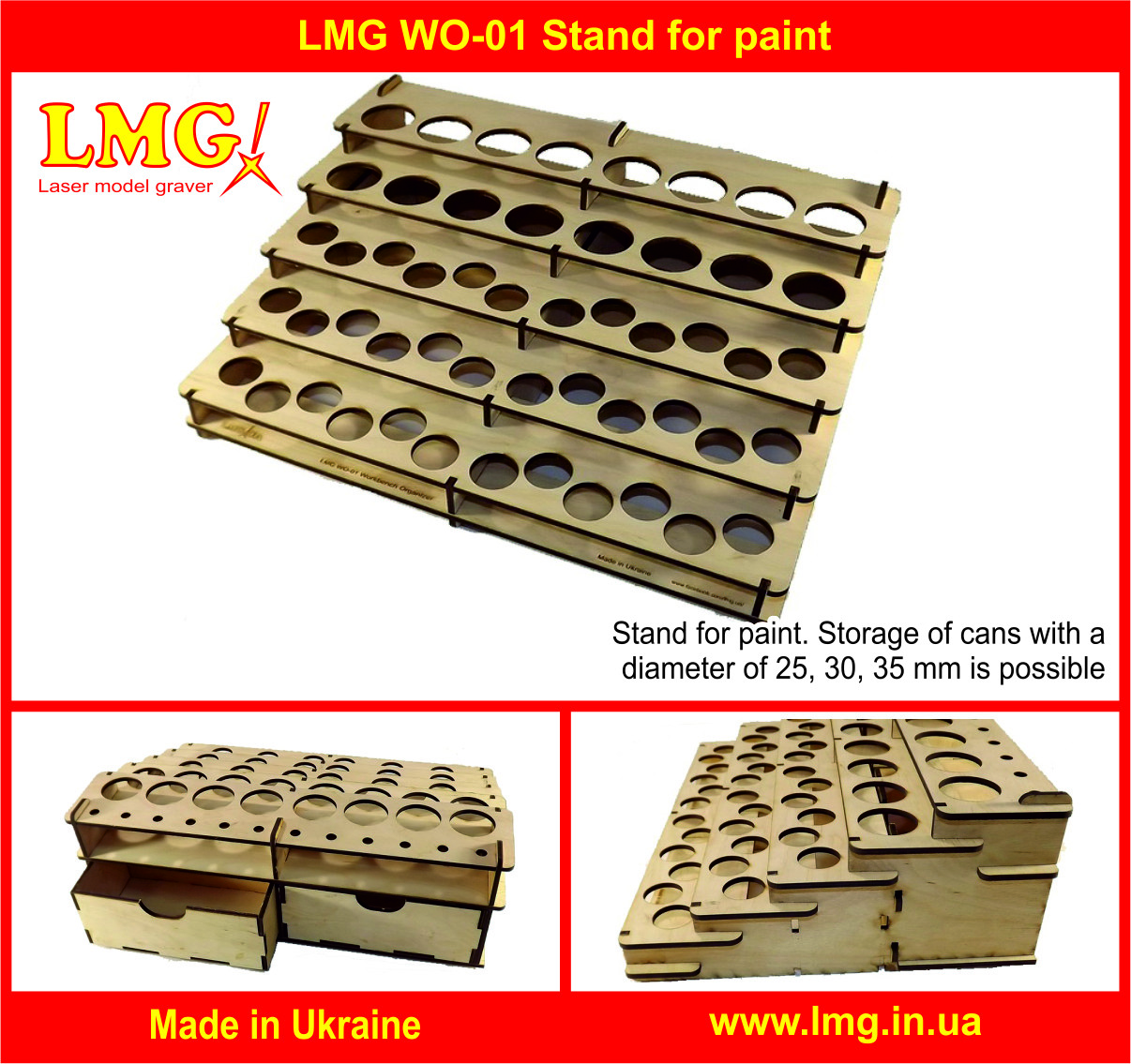 Stand for paint  LMG WO-01