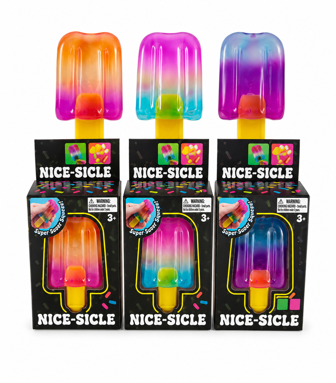 Schylling Needoh popsicle blind box Cube Sensory Stress Relief Squishy Cube