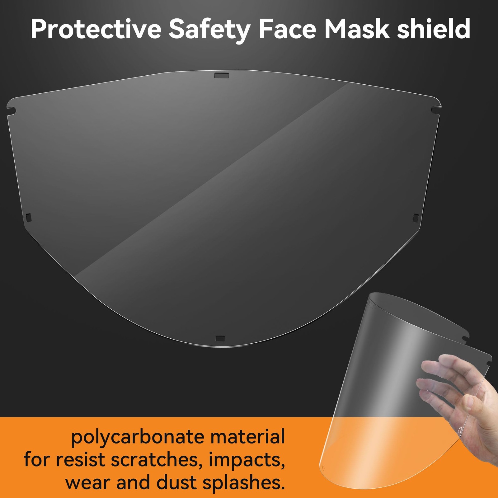 Feekoon Replacement Window Compatible with Jackson Safety MAXVIEW Premium