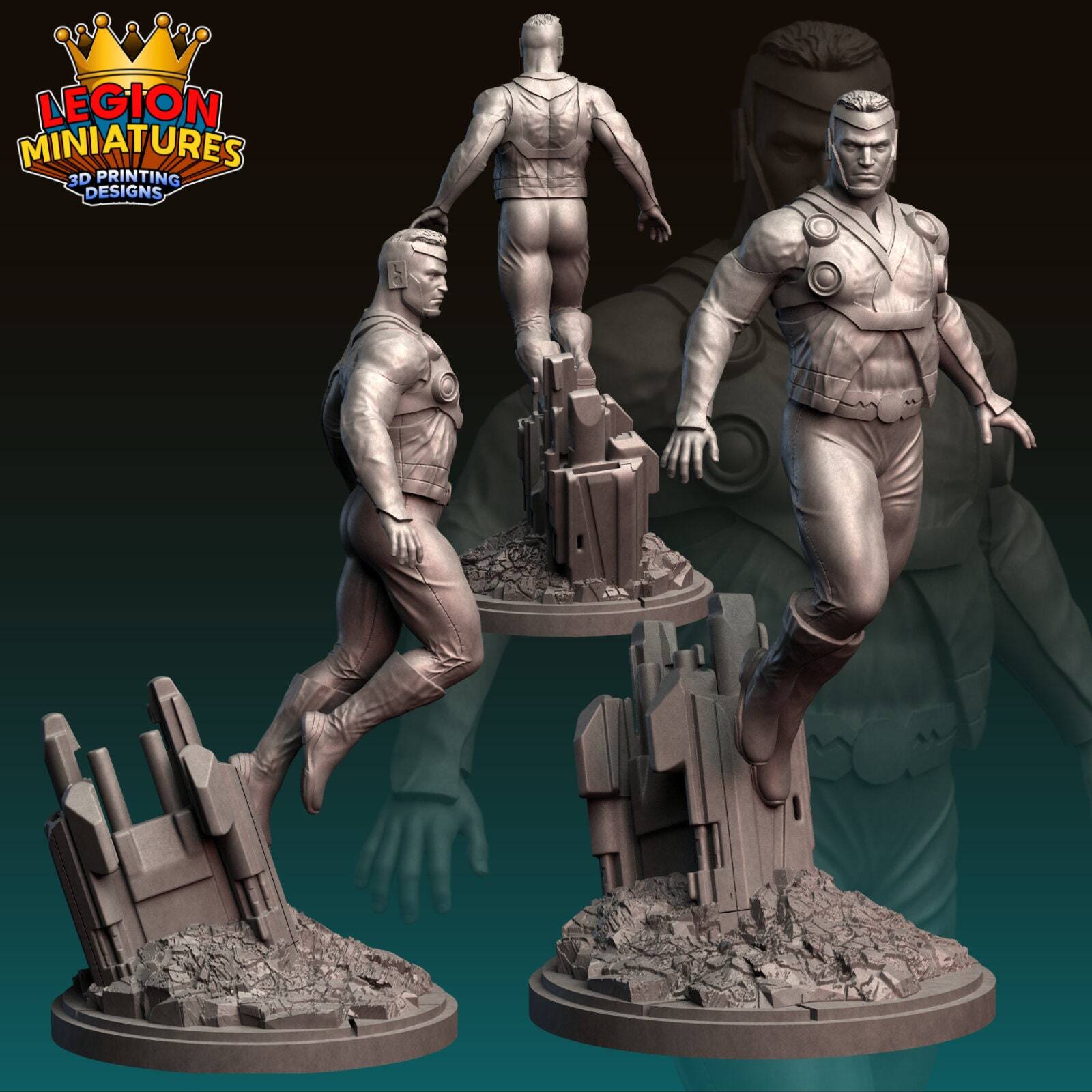 Lite-Ray | 40mm Crisis Protocol | Tabletop Gaming | Tabletop Miniature |