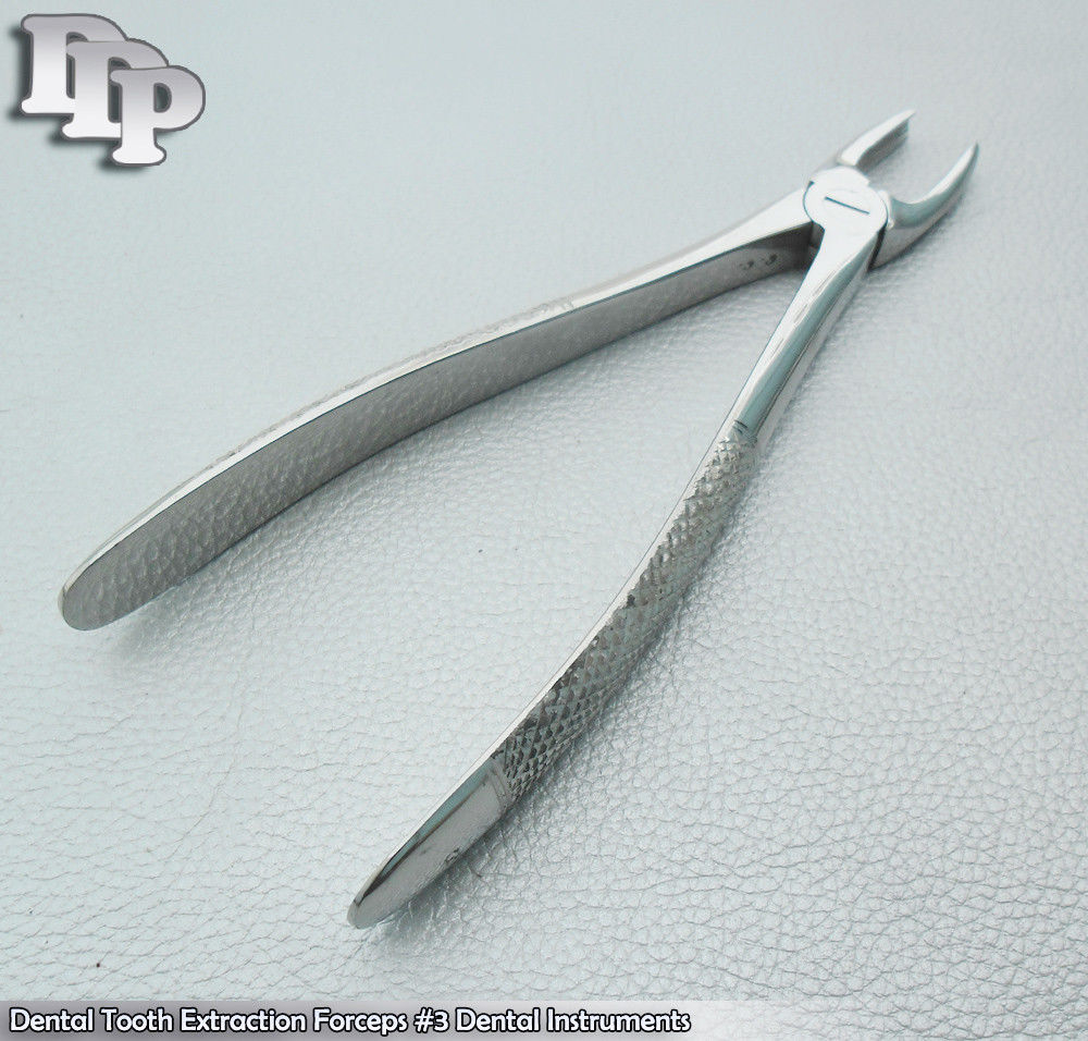 Dental Tooth Extraction Forceps #3 English Pattern INSTRUMENTS
