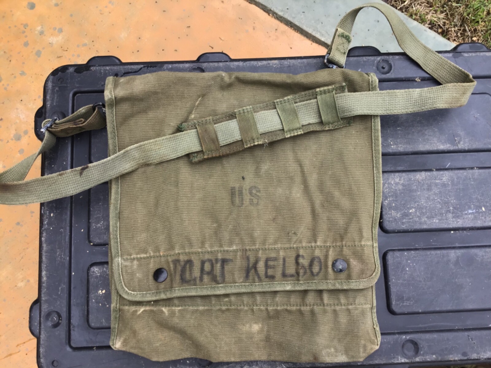 1980 Canvas Map Case