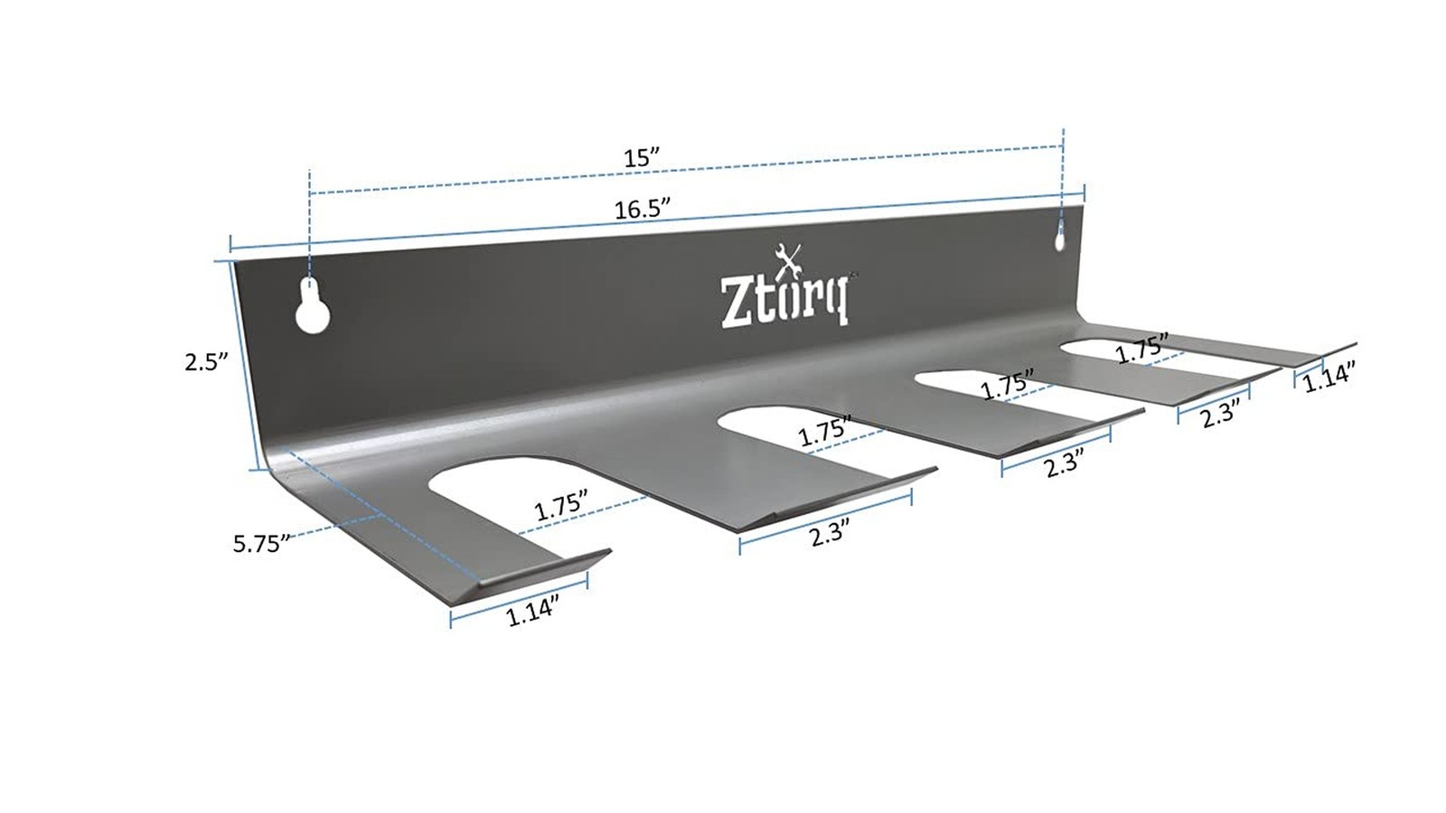 Ztorq Cordless Drill Tool Organizer - Drill Holder Storage Wall Mount Rack to...