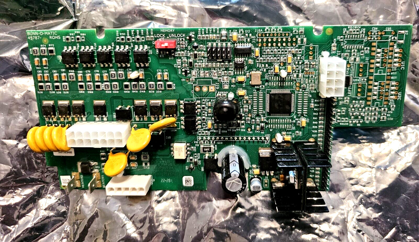 New! Bunn Titan Dual / Single Control Board Assembly BM45787-0065 45787.0065