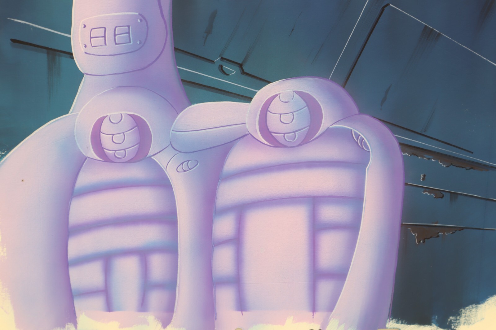 Original Hand Painted Animation Production Background & Sketch (232-37)