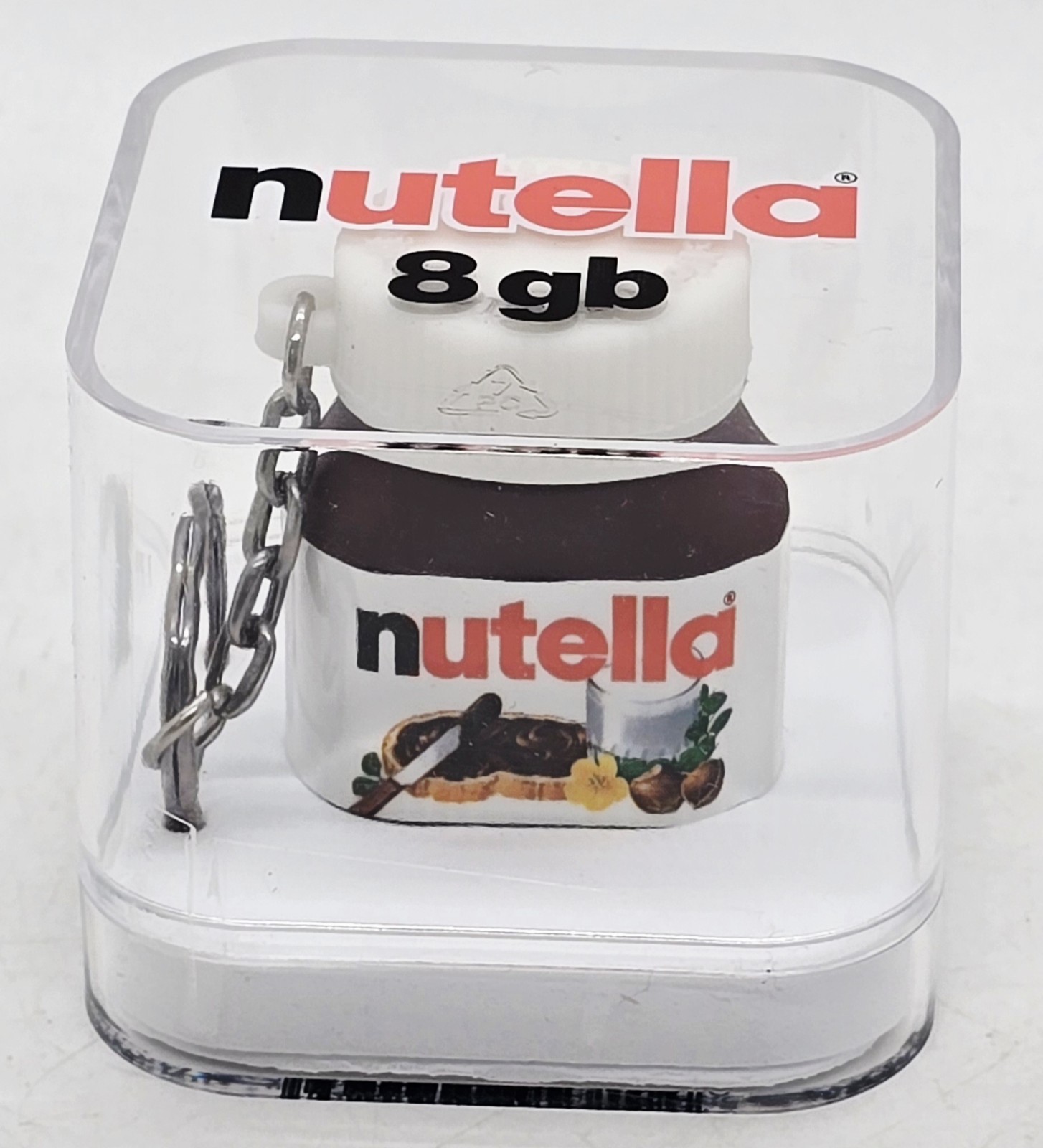 Brand New Novelty Nutella 8 GB USB Stick Keychain Flashdrive Jumpdrive