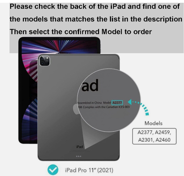 For iPad 9th 8th 7th Air 1 2 Mni 4 5 Pro 11" Armor Shockproof Case Stand Cover