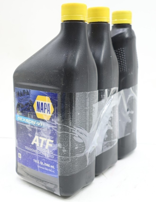 NEW NAPA Full Synthetic Dexron VI ATF Auto Trans Fluid 1 Quart Set of 3 75-208