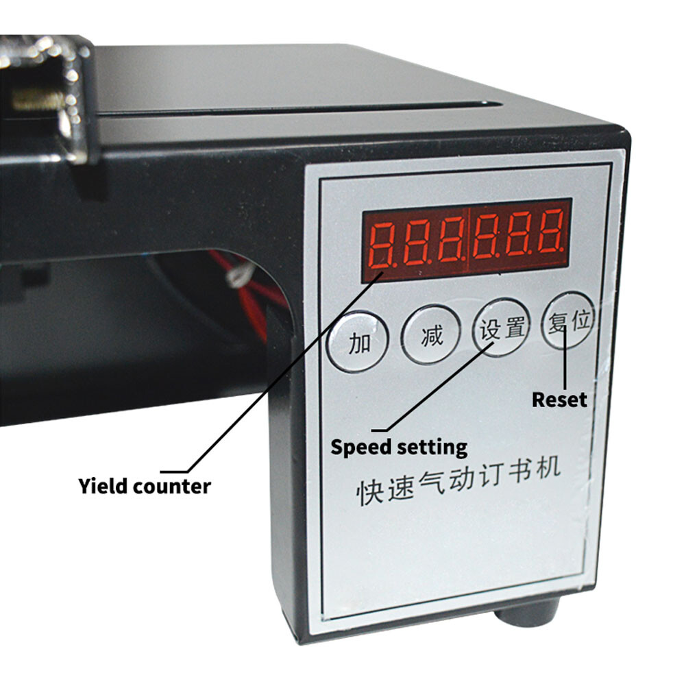 Automatic stapler Fast Pneumatic Stapler Paper Binder Binding machine Singlehead
