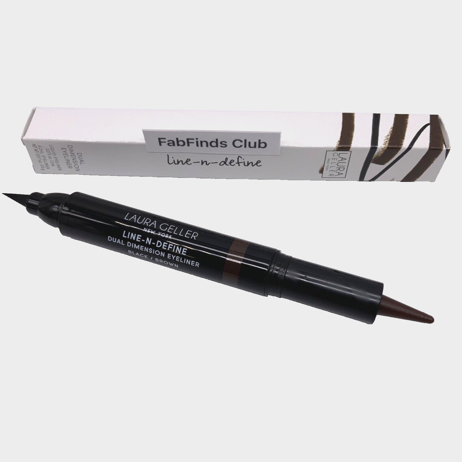 Laura Geller Line-n-Define Dual Dimension Eyeliner Black & Brown