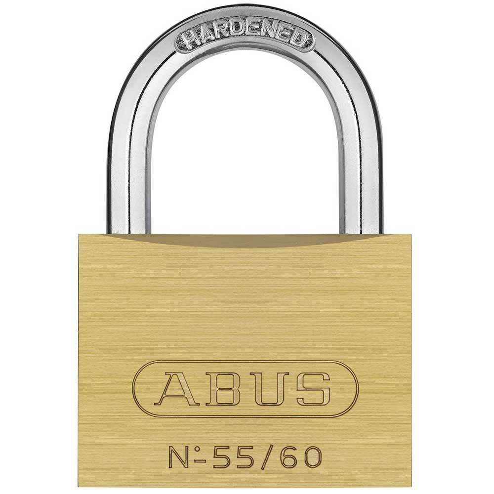 Abus 55/60mm Brass Padlock (55-60)