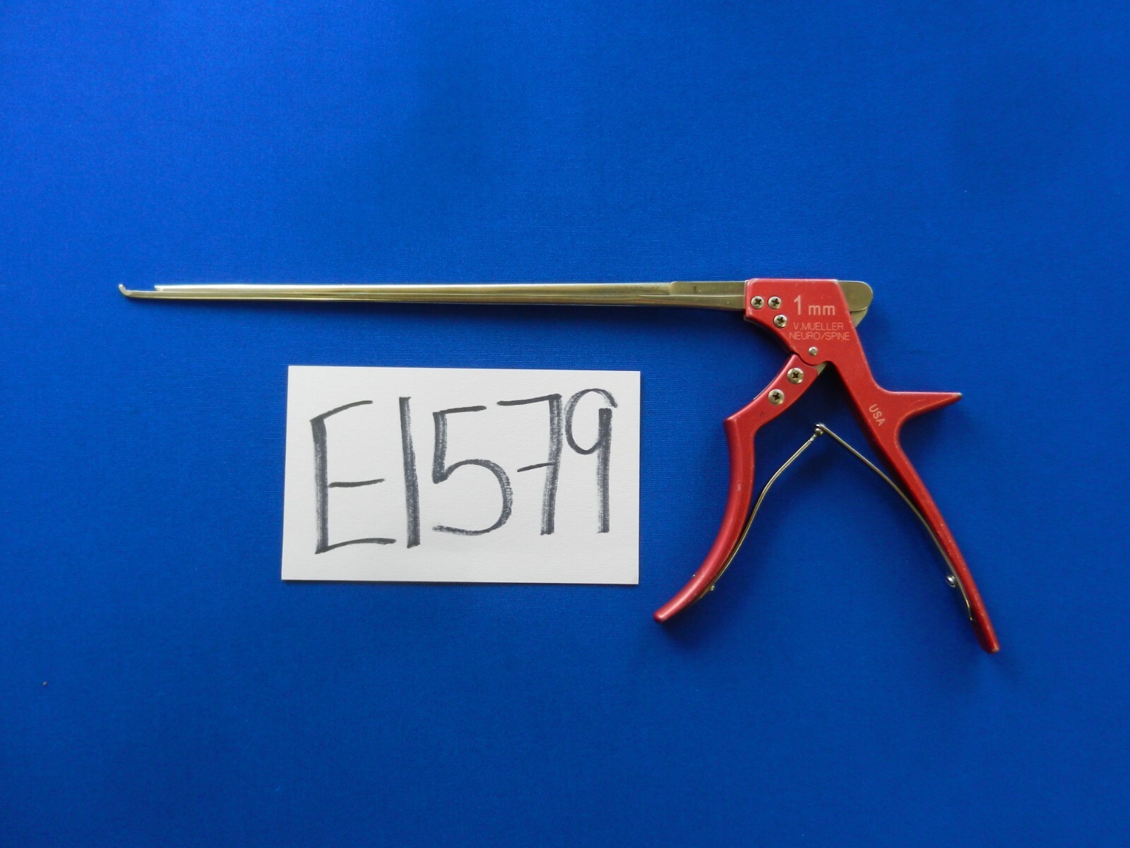 E1579 V. Mueller 1.0mm Straight Rongeur U-0403