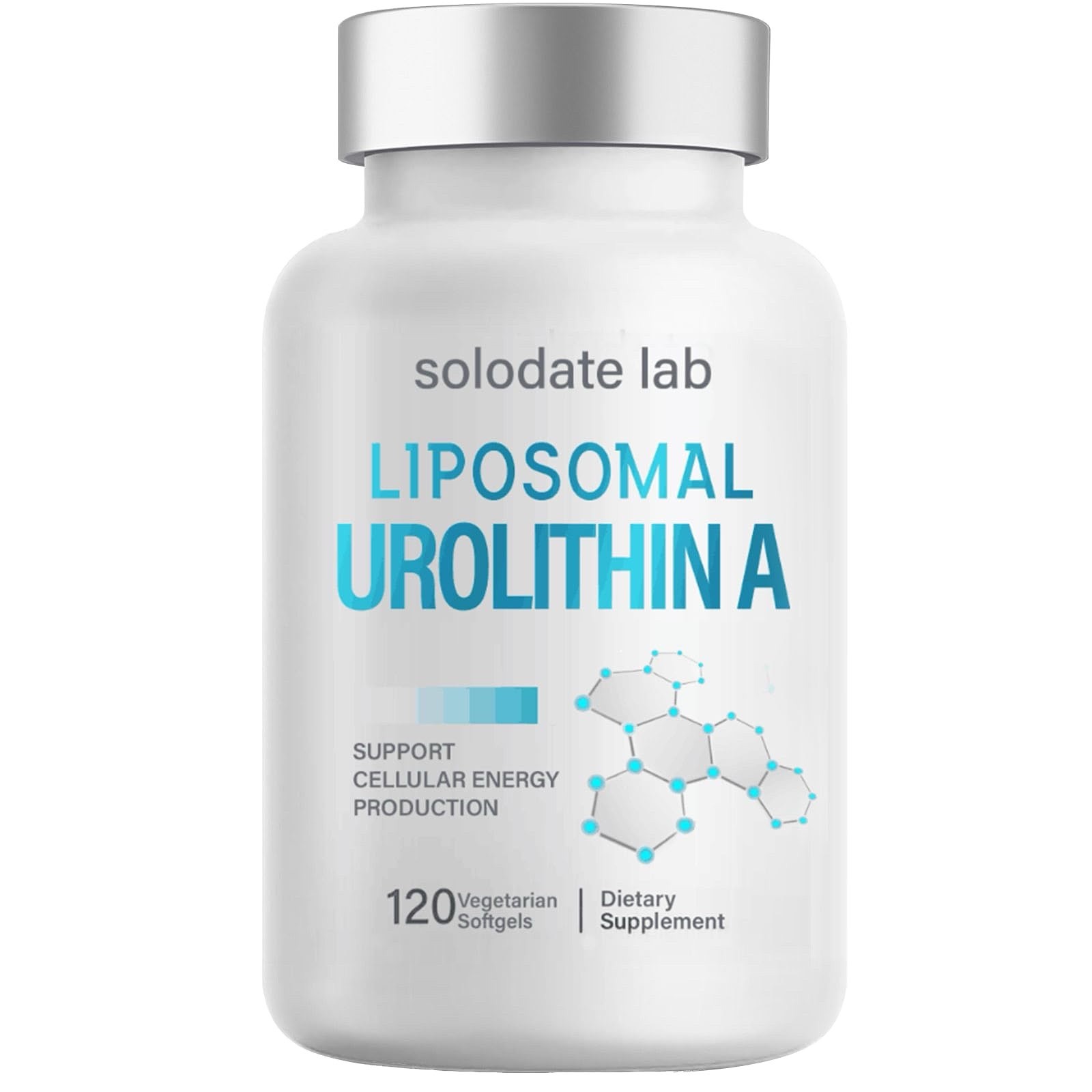 Solodate Lab Liposomal Urolithin A 120 Capsules Sealed New
