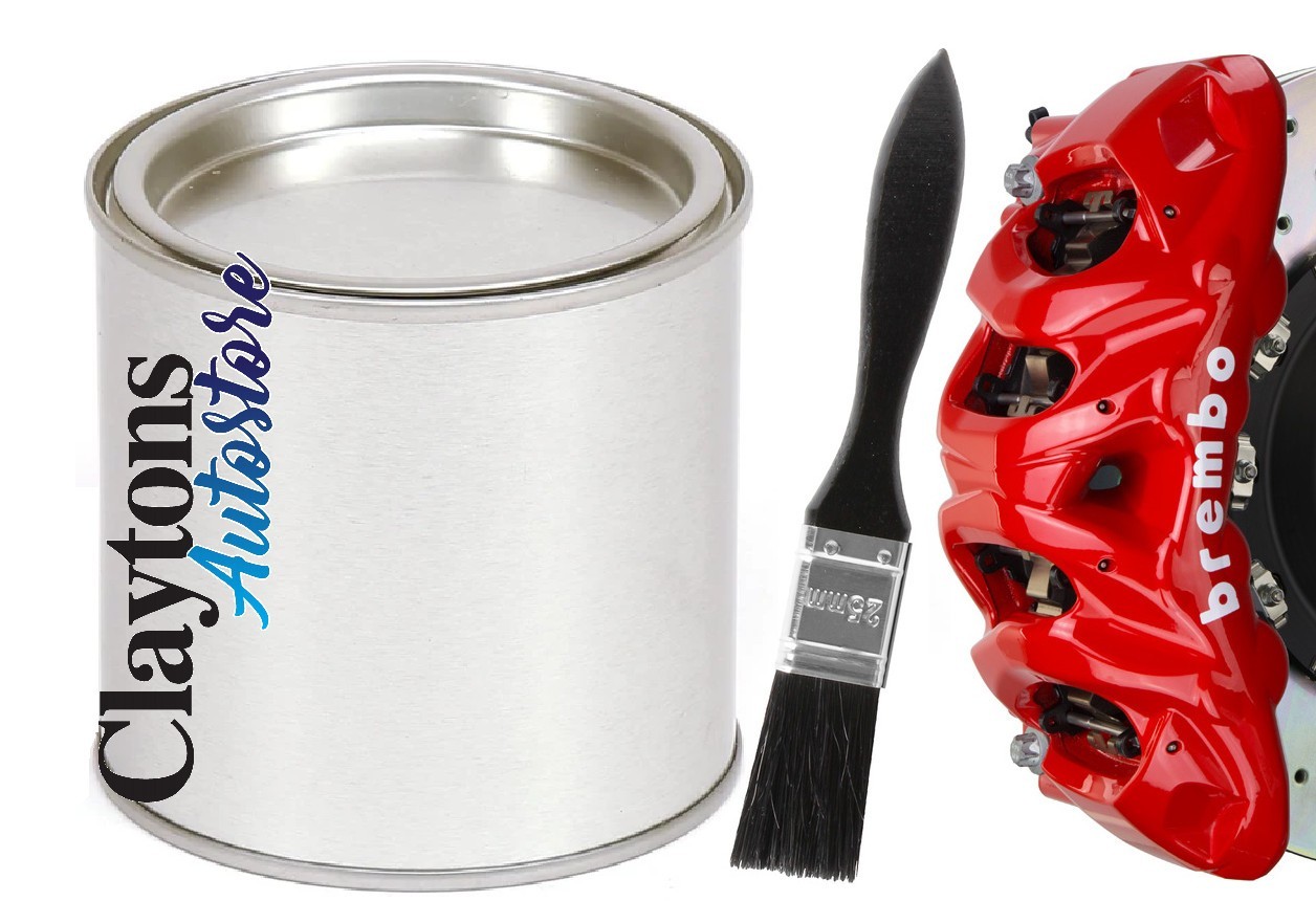 Brake Caliper Paint for Brembo Red High Temperature 125ml **Gloss + Brush**