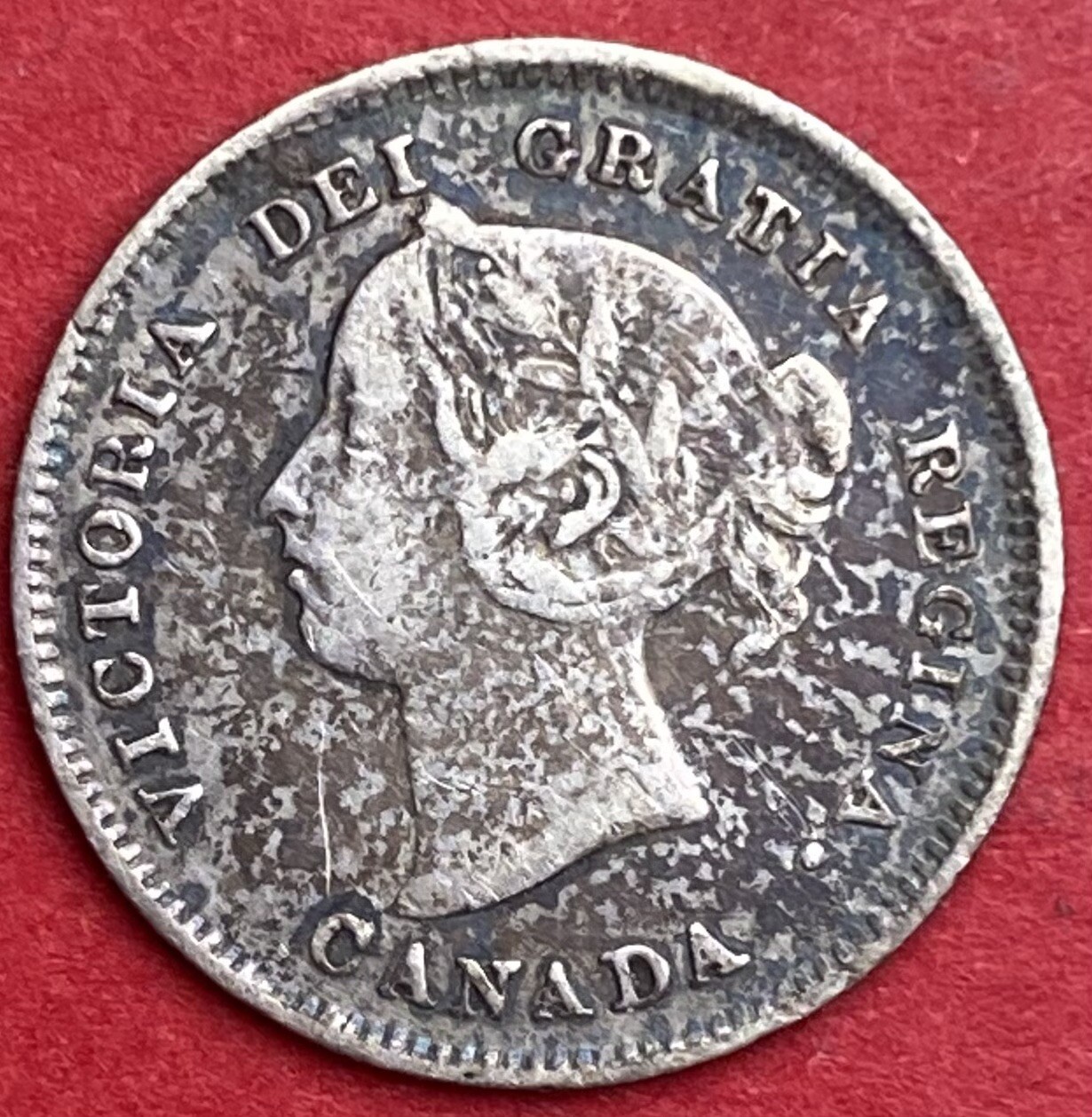 1888 Canada 5 Cents - VF - Lot#5378