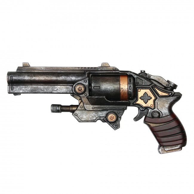 12.25" Boltok Pistol Gears Of War Double-Action Revolver Foam Gun Toys Cosplay