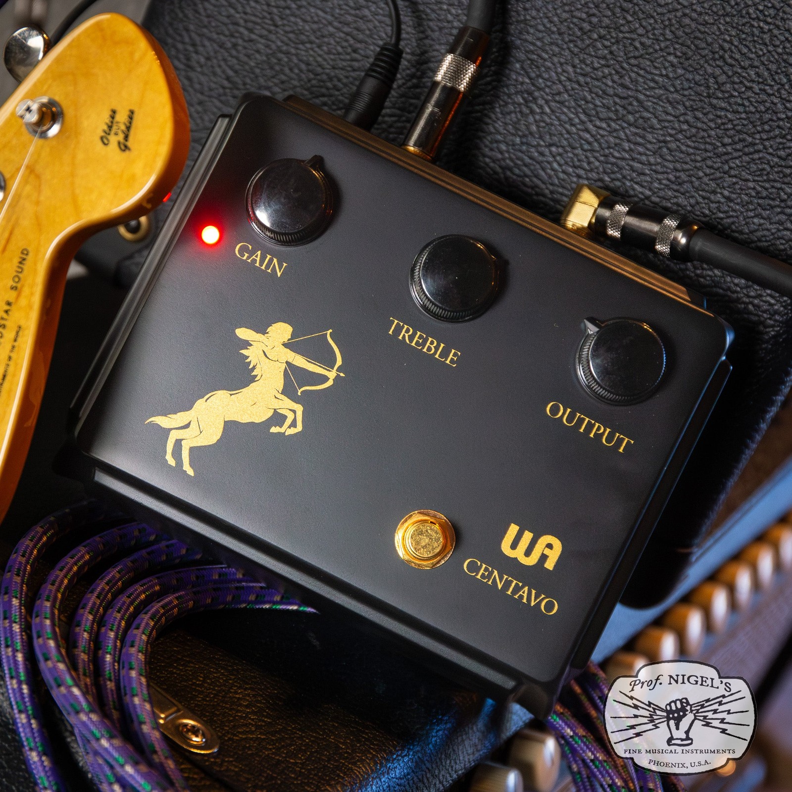 Warm Audio Centavo Blackout Limited Edition Overdrive Pedal - Authorized Dealer