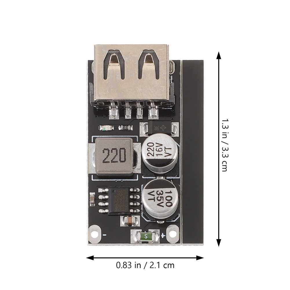 Power Converter Adjustable Voltage Regulator Charging Adapter Kit Supply Module