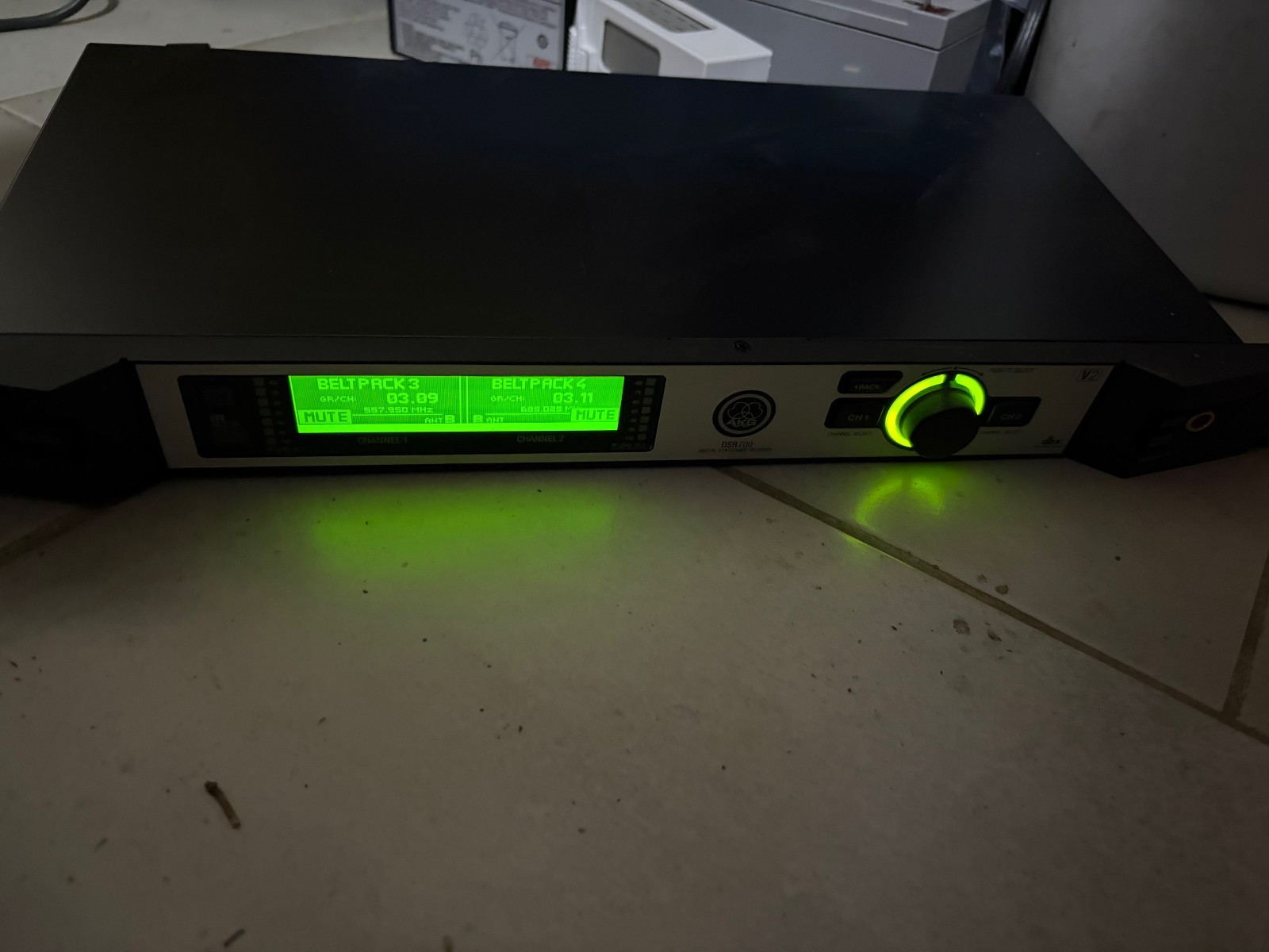 AKG DSR700 Digital Wireless Microphone Receiver System