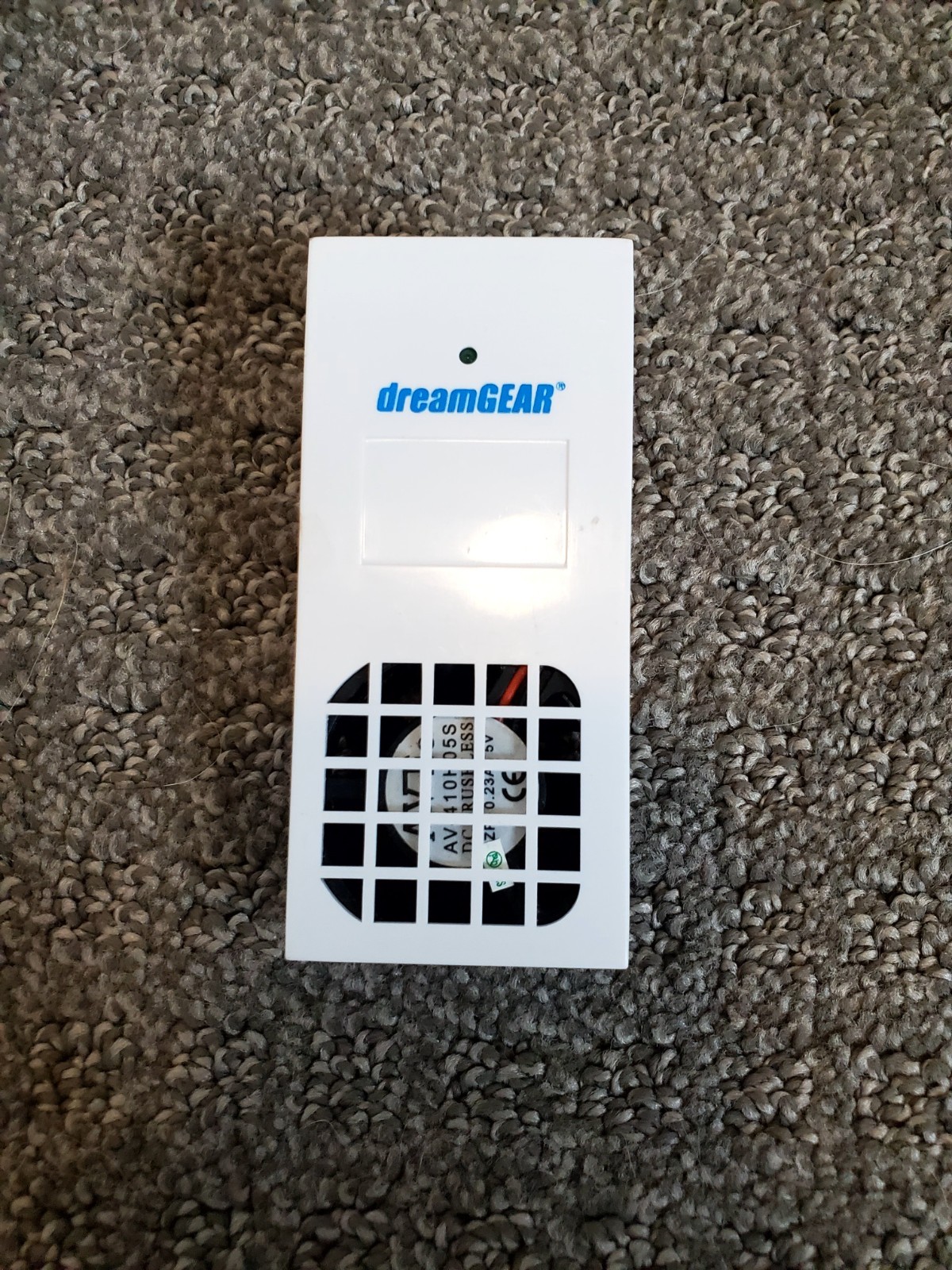 dreamGEAR Dual USB Cooling Fan for Nintendo Wii Console TESTED WORKING