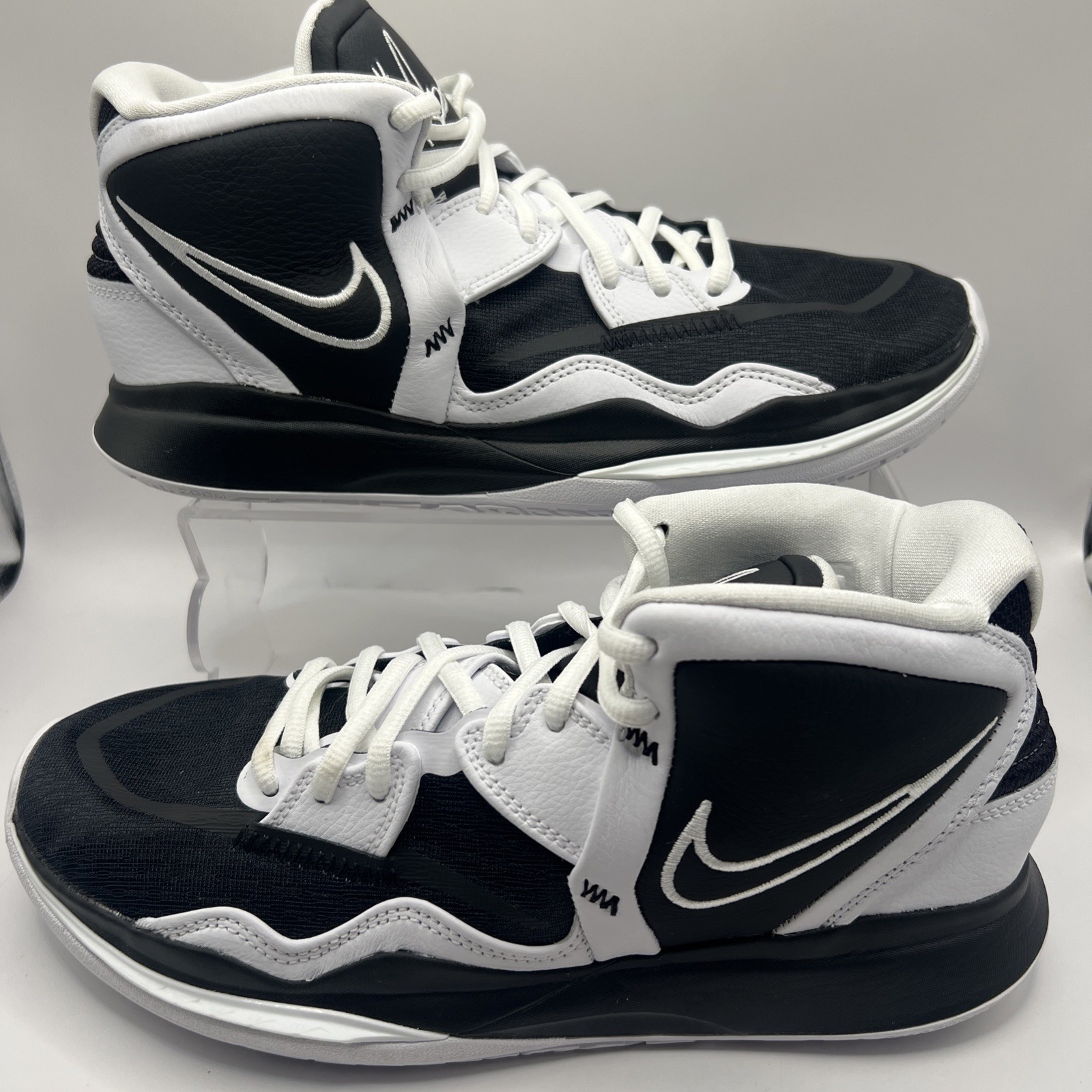 Nike Kyrie Infinity TB Mens 9.5 Womens 11 Black White Men's Shoes DO9616-002