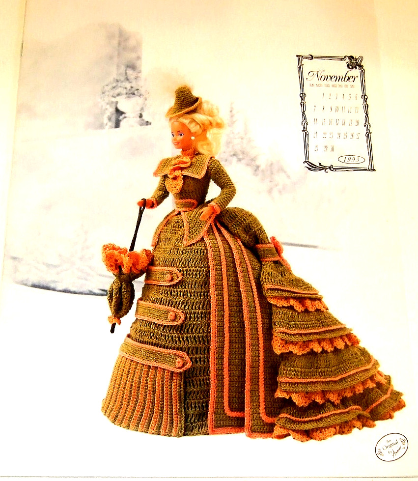 Annie's Victorian Lady Centennial Collection Miss November 1993-Fashion Doll (D)