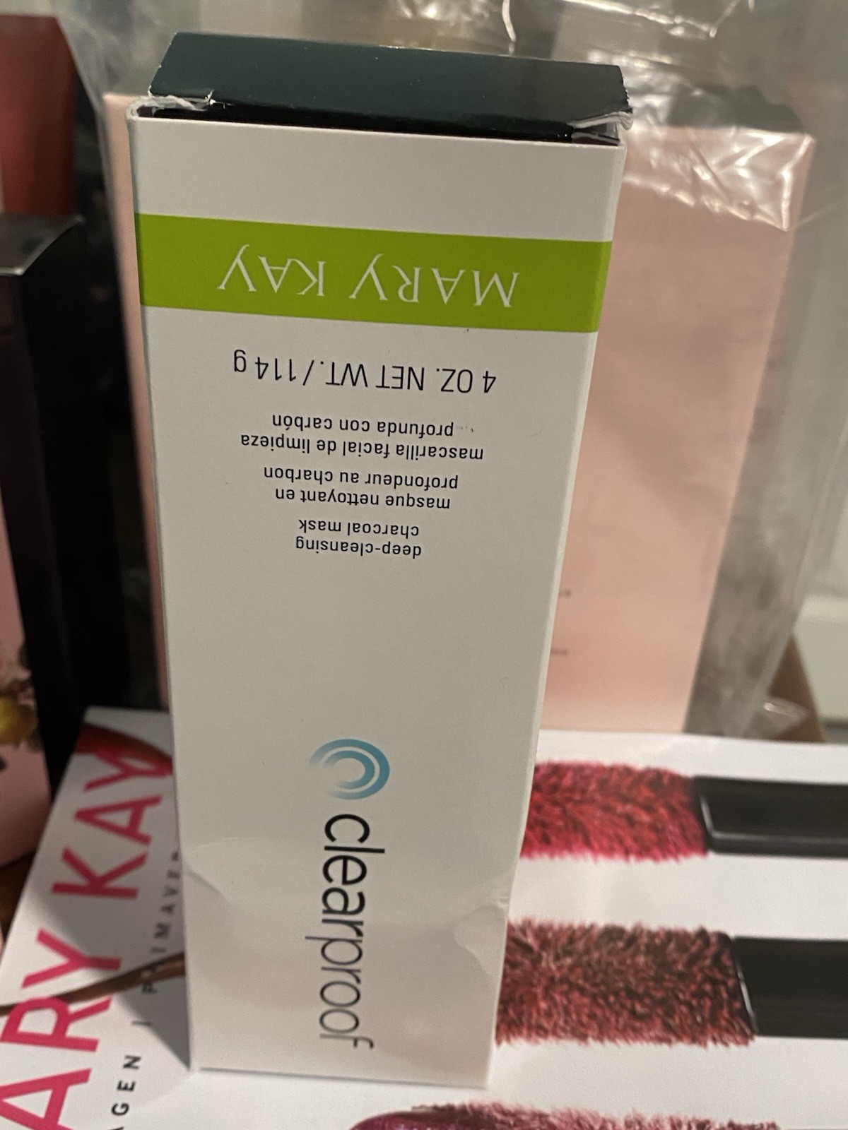 Mary Kay Clearproof Charcoal Deep-Cleansing Facial Cleanser Face Mask 4 oz