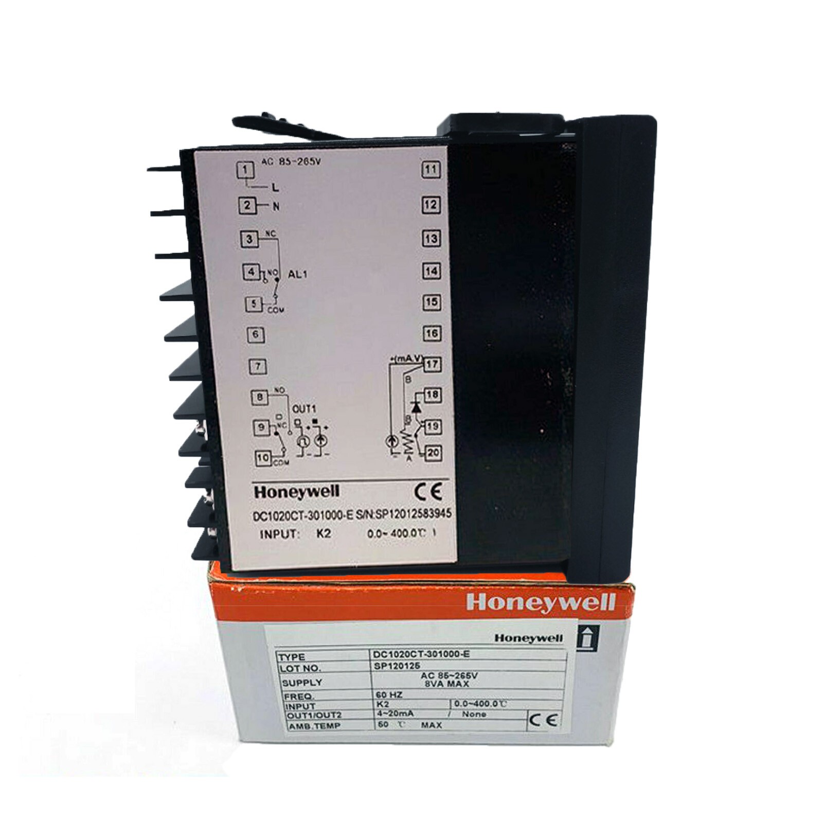 New In Box HONEYWELL DC1020CT-301000-E Temperature Controller