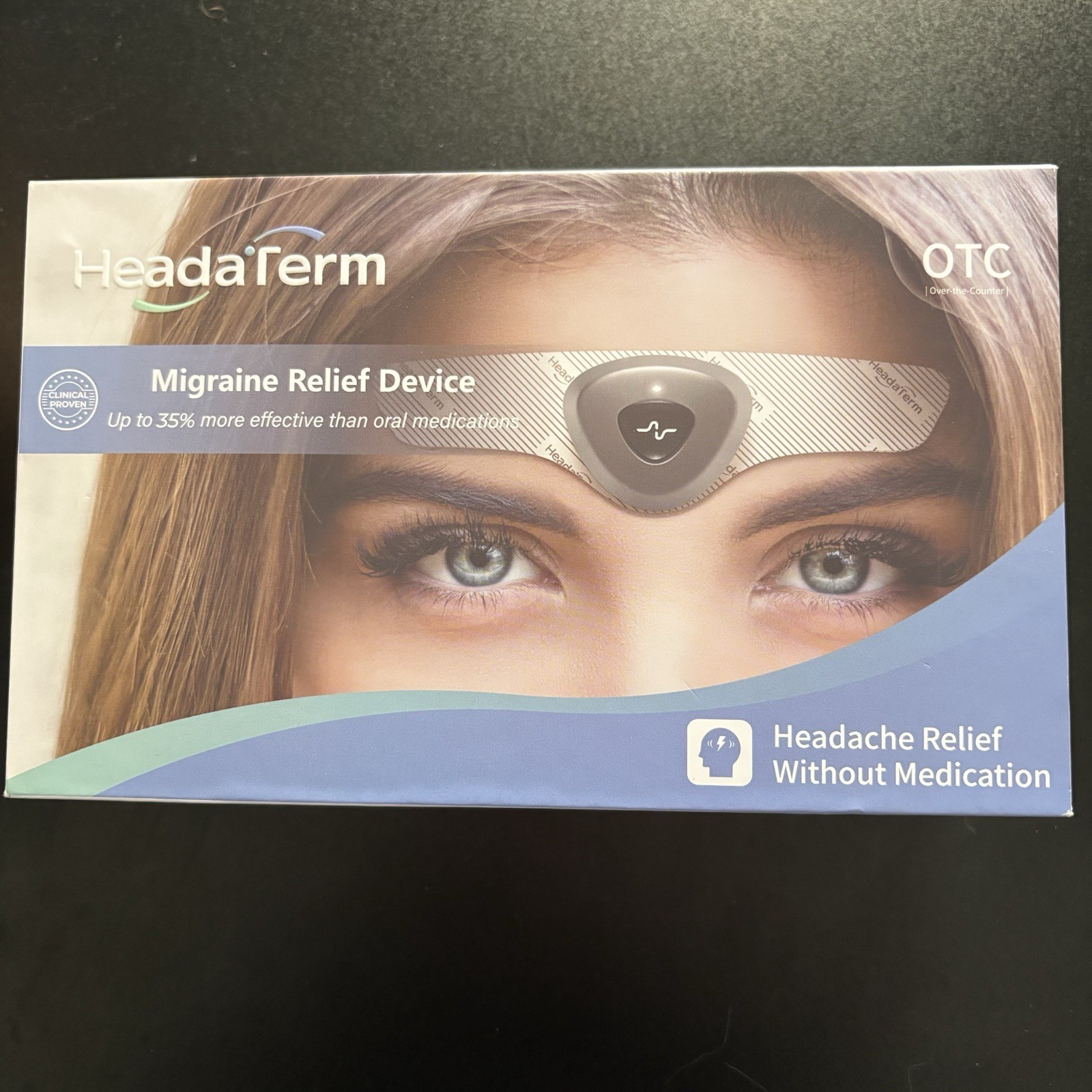HeadaTerm 2 e-TNS Migraine Relief Device