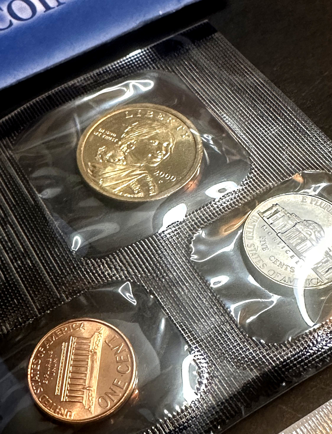 ERROR Flipped Sacajawea 2000 D Uncirculated Coin Set Sealed Packaging Millennium