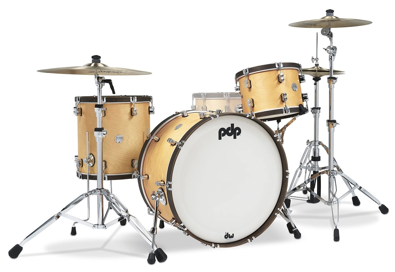 Pacific Drums & Percussion Drum Set Concept Classic 3-Piece 24" Kick, Natural...