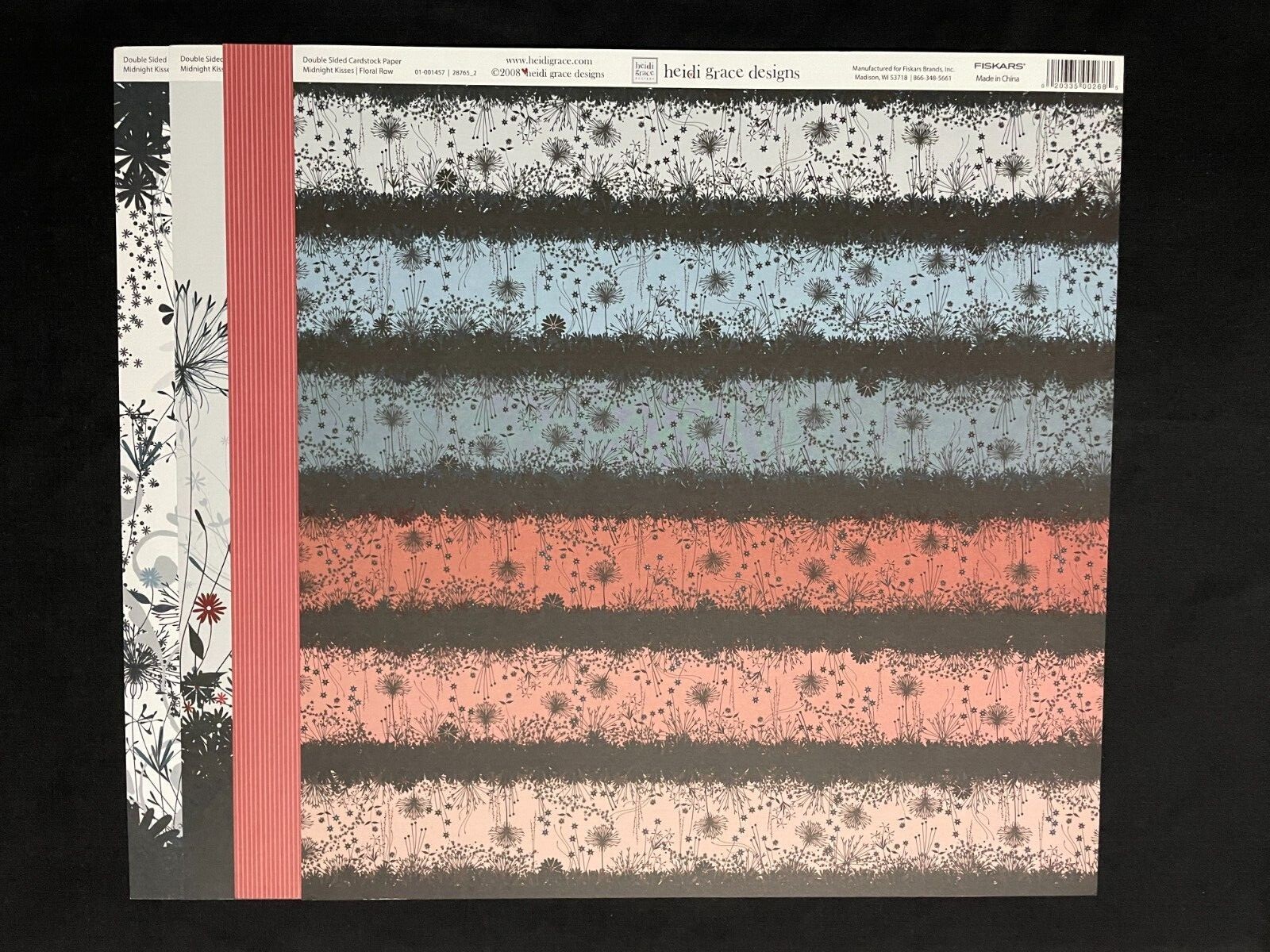HEIDI GRACE "MIDNIGHT KISSES" 12X12 DS HEAVY PAPER