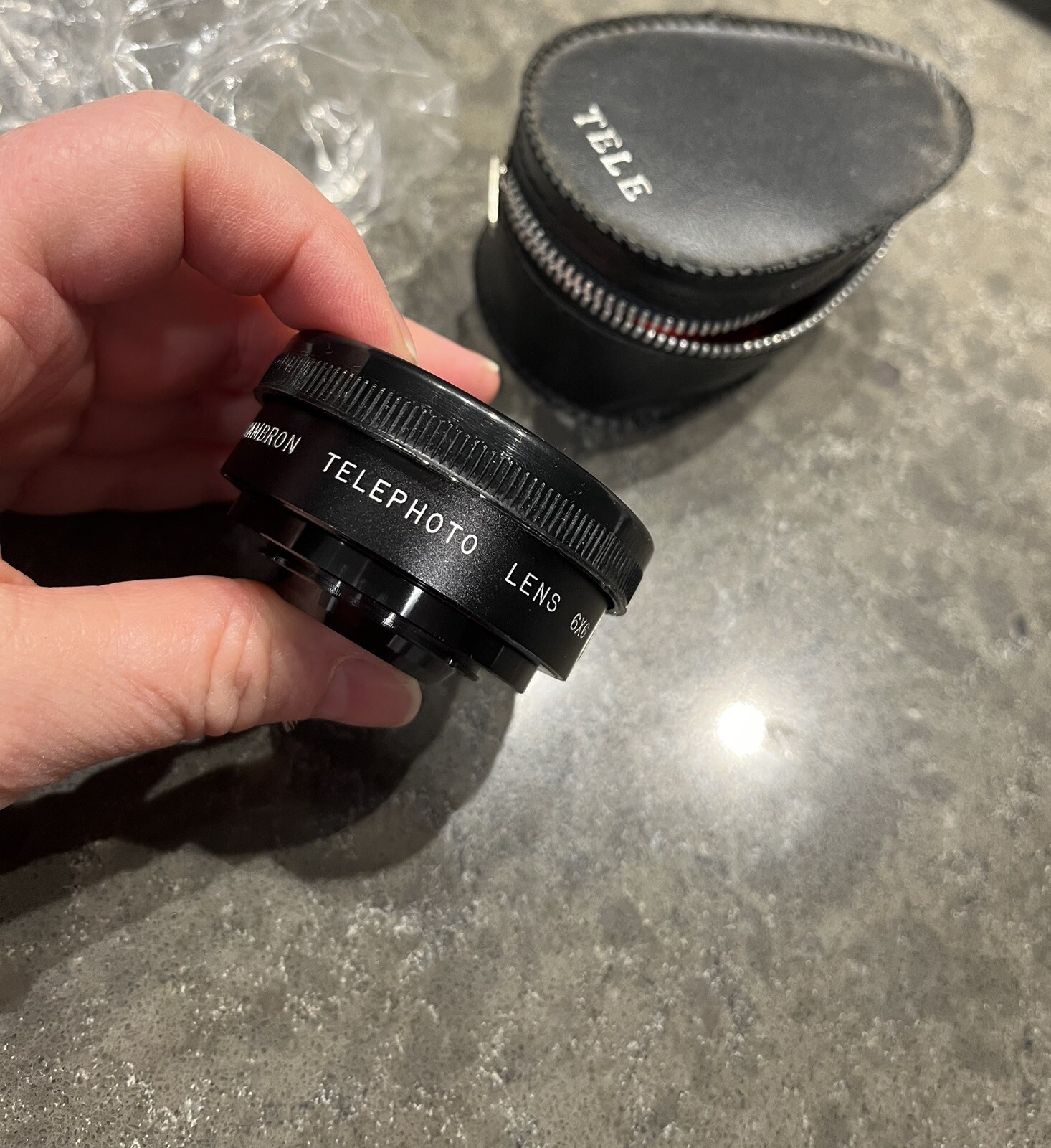 Cambron 6X6 LENS - Set Of 2- WIDEANGLE AND Telephoto