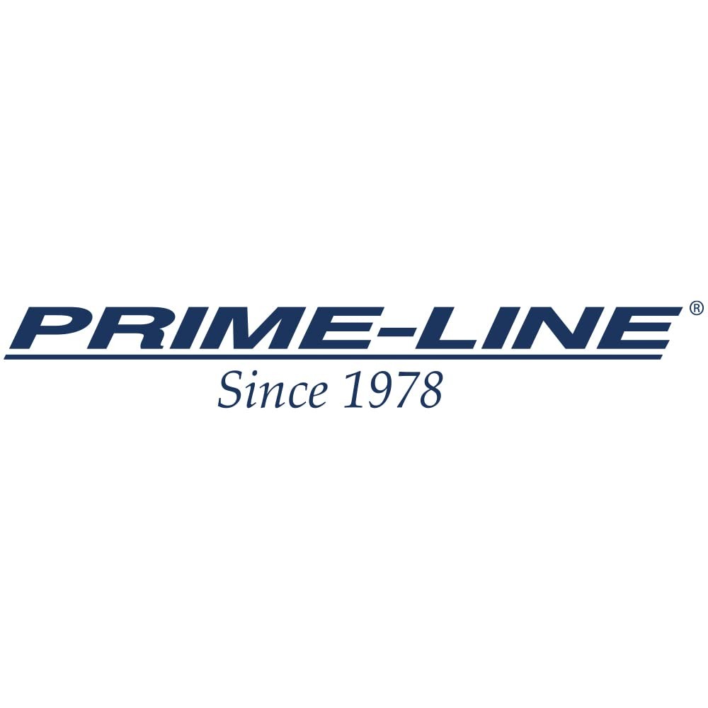 Prime-Line R 7260 Drawer Track Delta Guide, White Plastic (Single Pack)